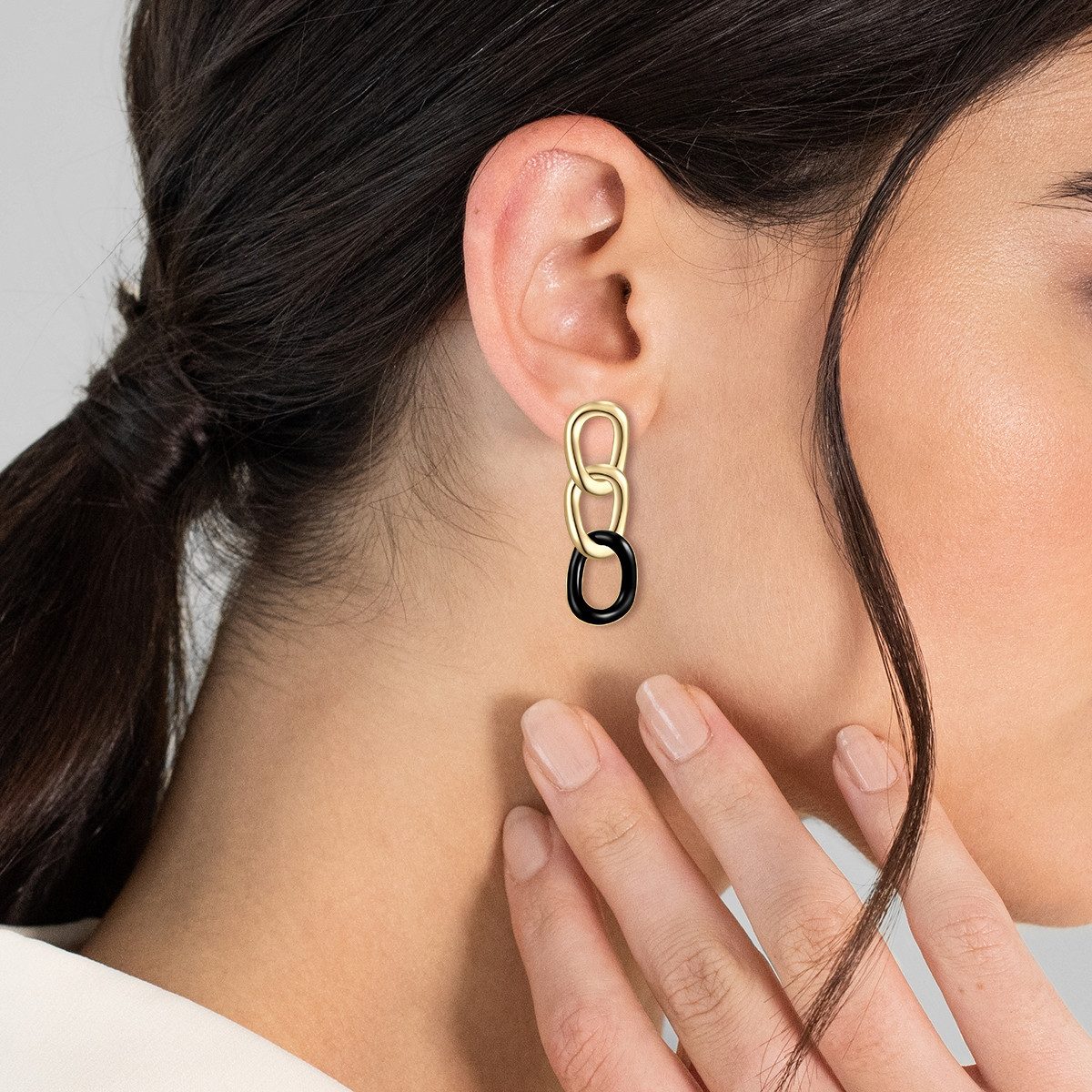 Glanzstücke München Paar Ohrhänger Set: GSM1362 (2-tlg), aus Sterling silbe günstig online kaufen