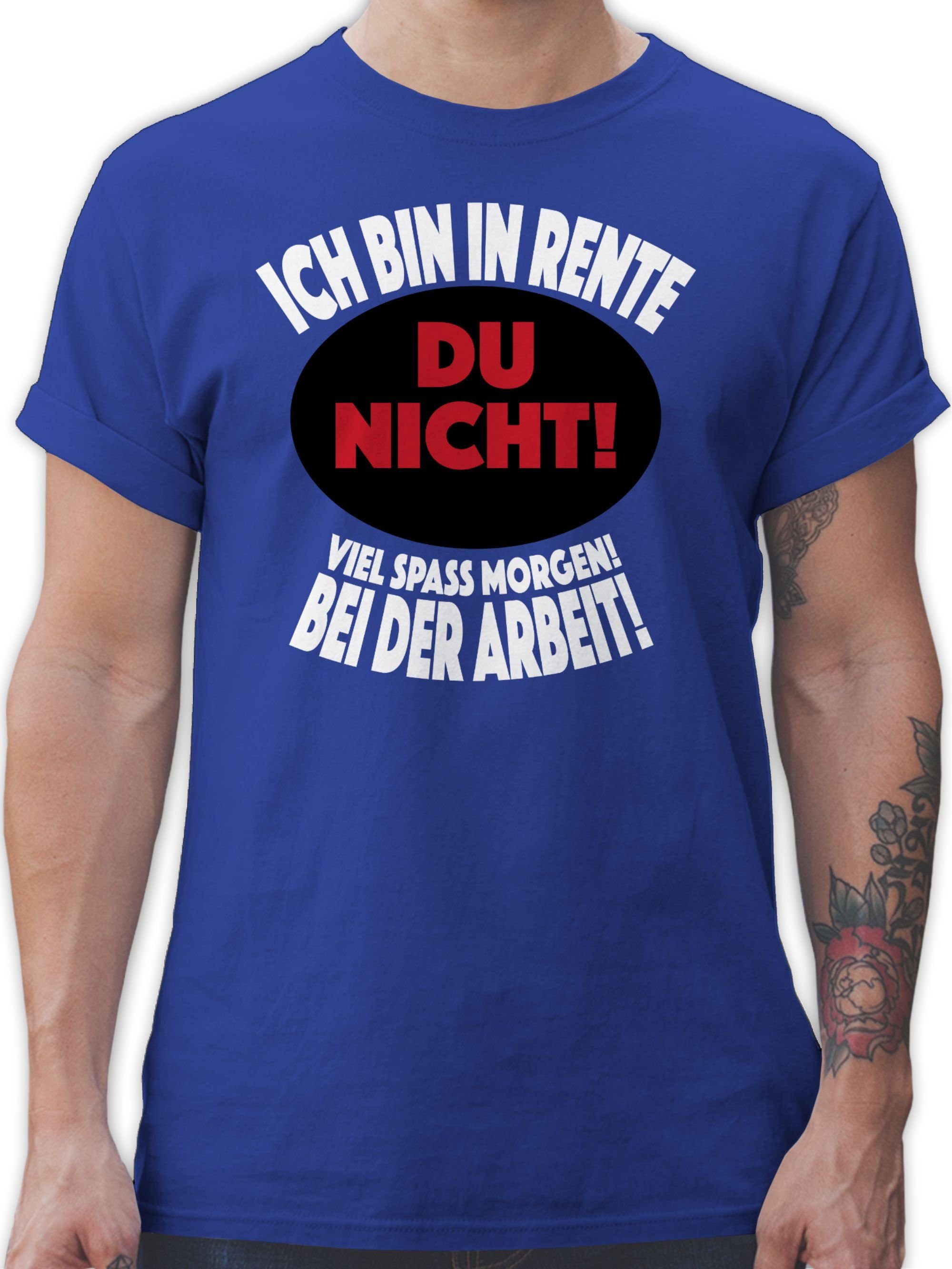 Shirtracer T-Shirt Ich bin in Rente günstig online kaufen