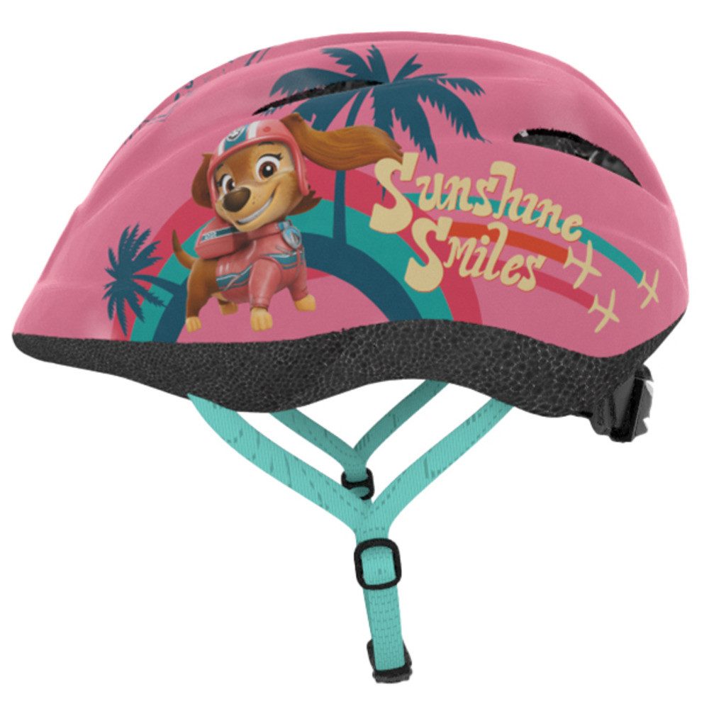 Seven Polska Kinderfahrradhelm "PAW PATROL Girls", altrosa, 48-52cm, ca. 2 - 5.5 Jahre