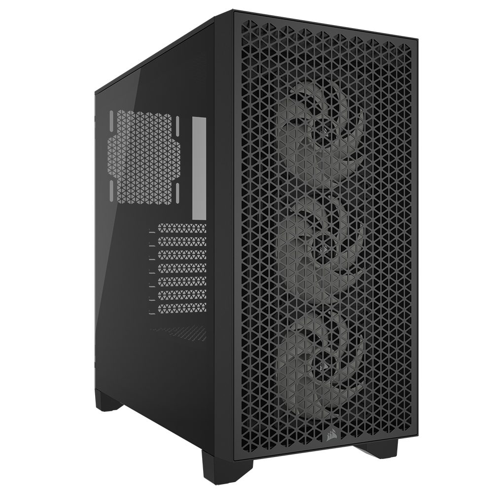 PC-Gehäuse 3000D Airflow Tempered Glass Mid-Tower, Black