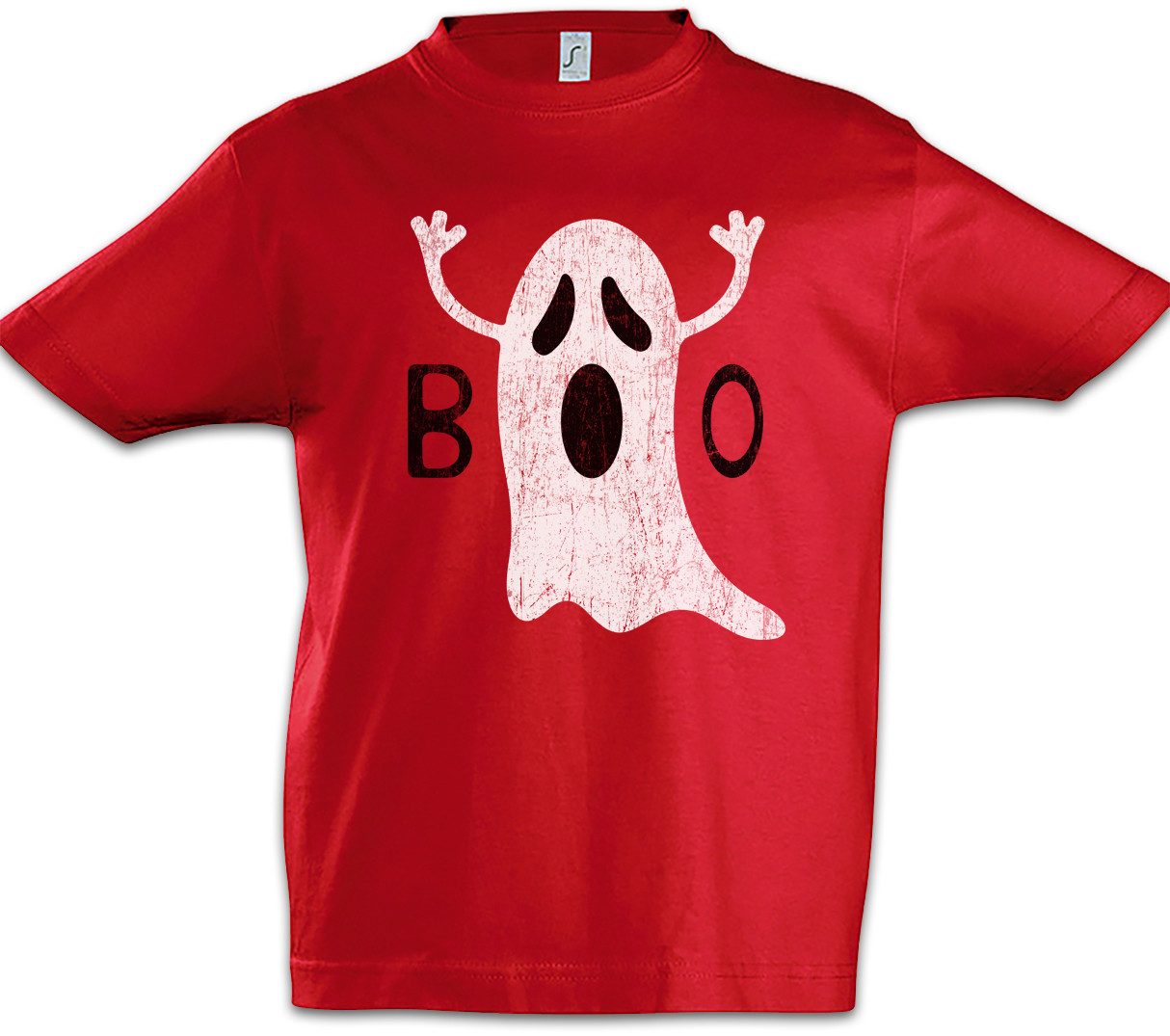 Print-Shirt Boo III Kinder T-Shirt Spectre Viral Geist Ghost Cute Halloween Comic