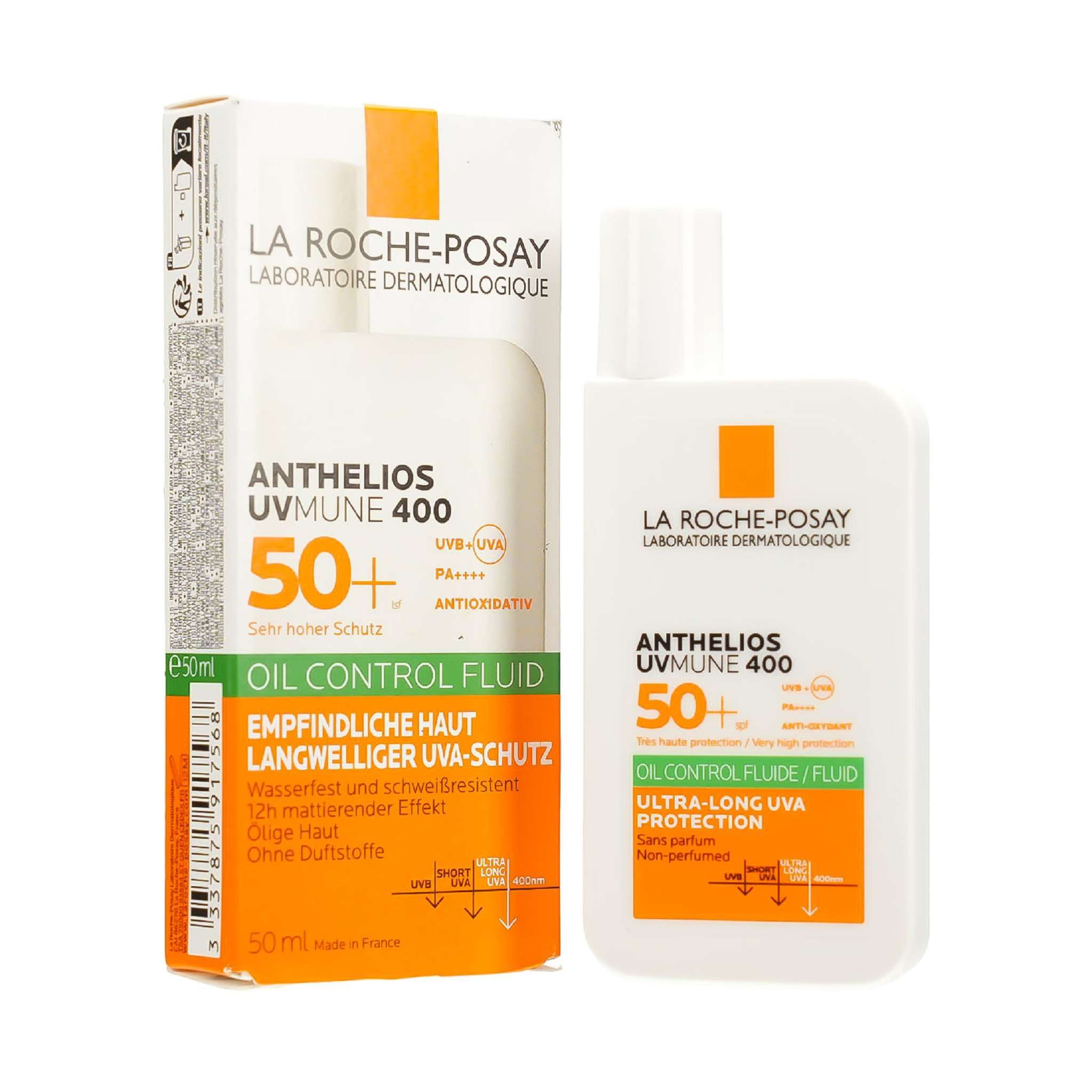 L'Oreal Deutschland GmbH Sonnenschutzfluid ROCHE-POSAY Anthelios Oil Con.Fluid o.Duft LSF 50+