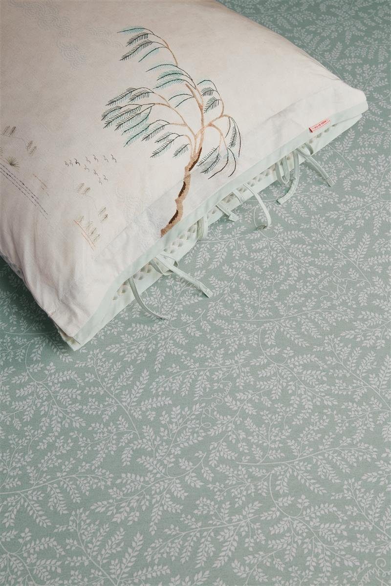 PiP Studio Spannbettlaken Pip Leafy Green günstig online kaufen