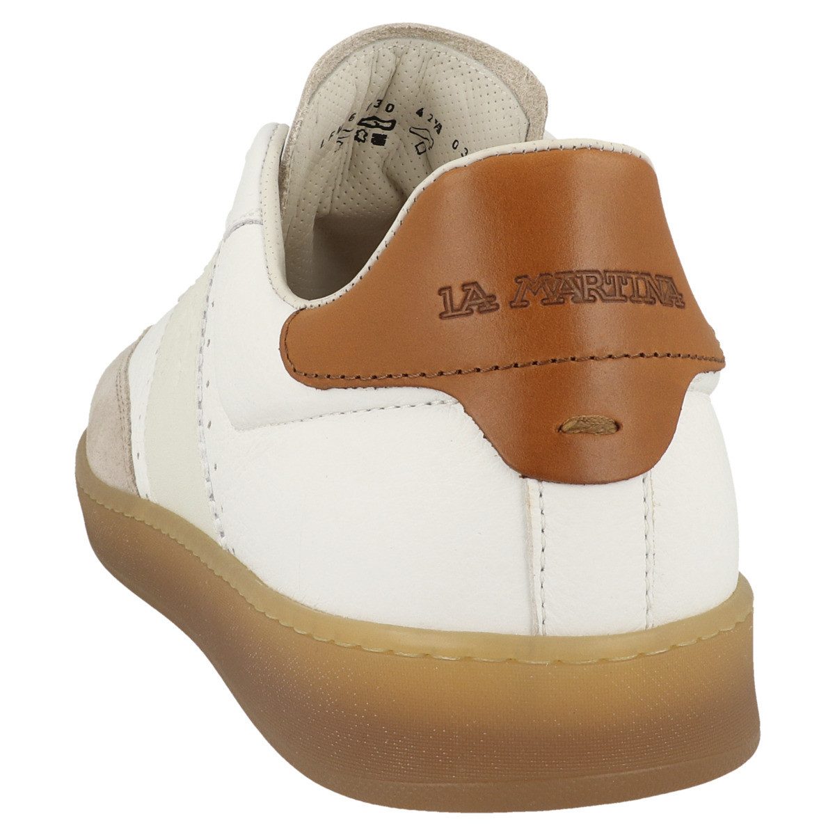 La Martina LFM261 Herren Sneaker Turnschuhe, Sportschuhe, Freizeitschuhe, Halbschuhe, Schnürschuhe