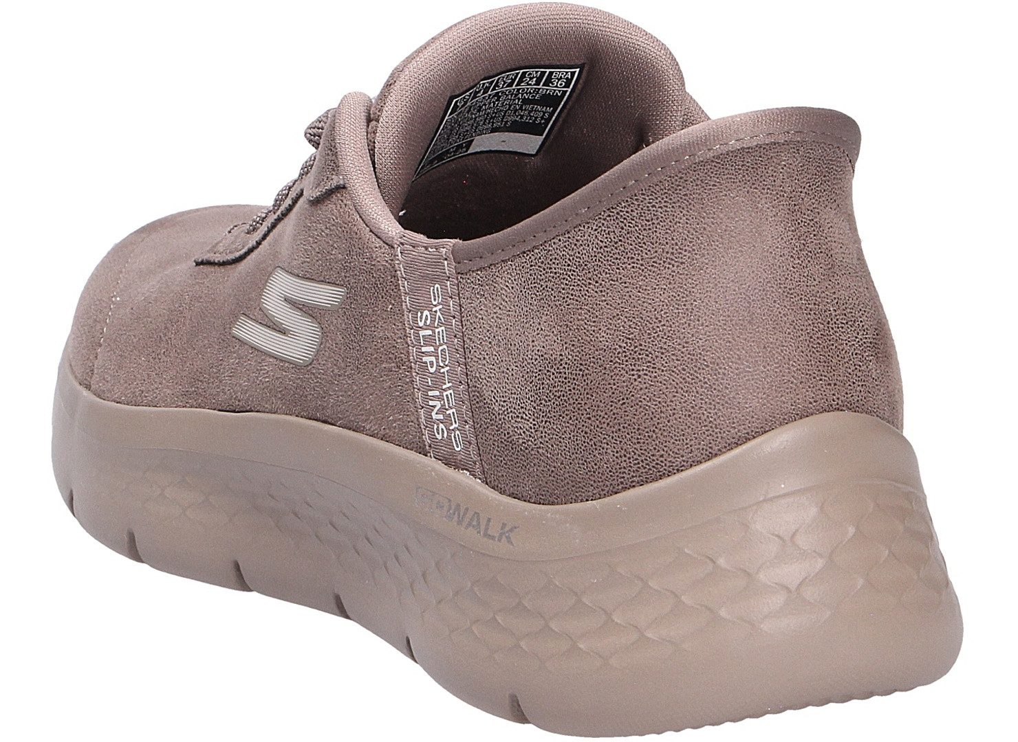 Skechers Skechers Damen Slipper GO WALK braun Größe Sneaker