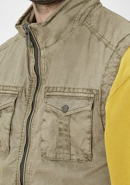 Redpoint Kurzweste BUSTER Weste im Fieldjacket Stil aus reiner Baumwolle