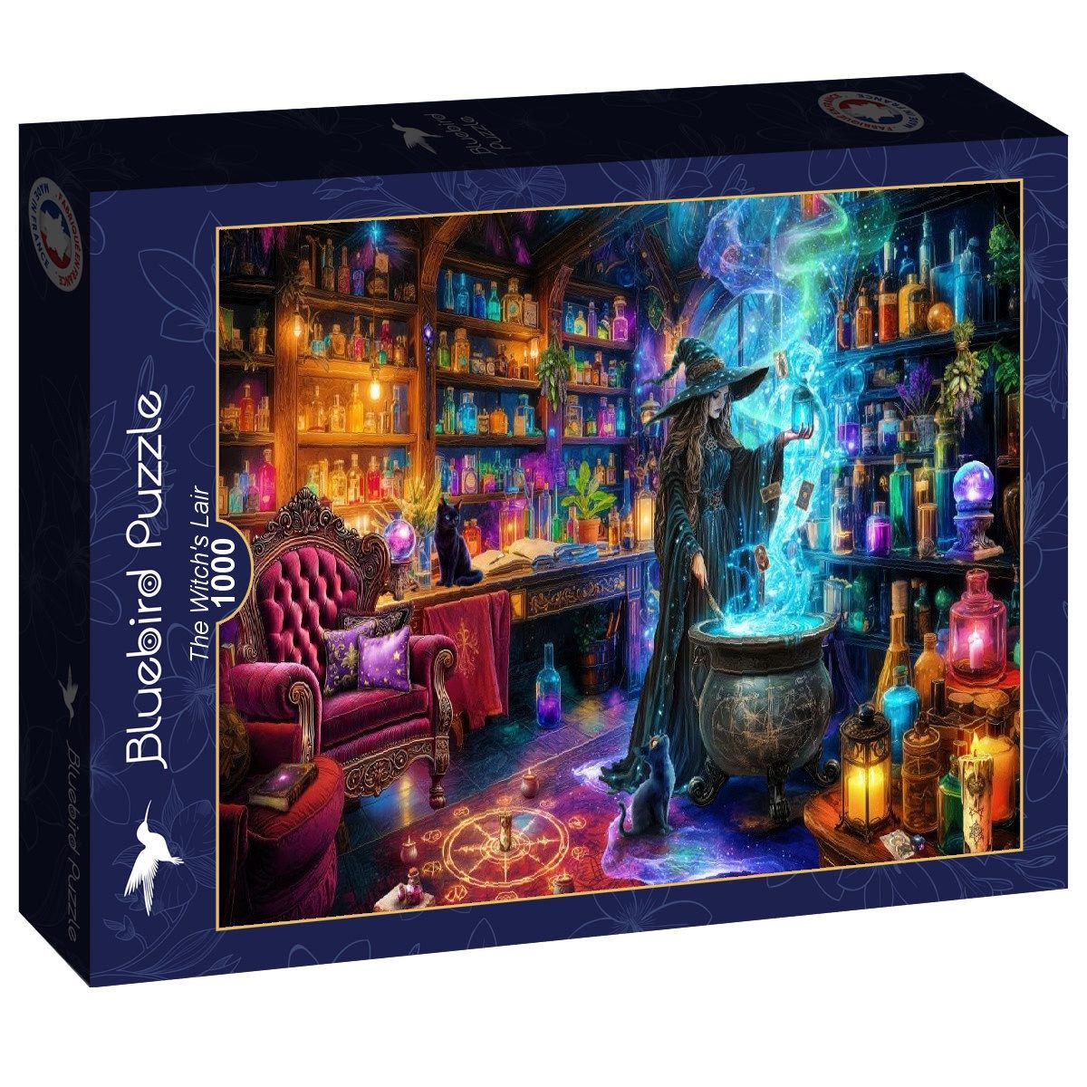 Bluebird Puzzle Puzzle The Witch's Lair, Puzzleteile