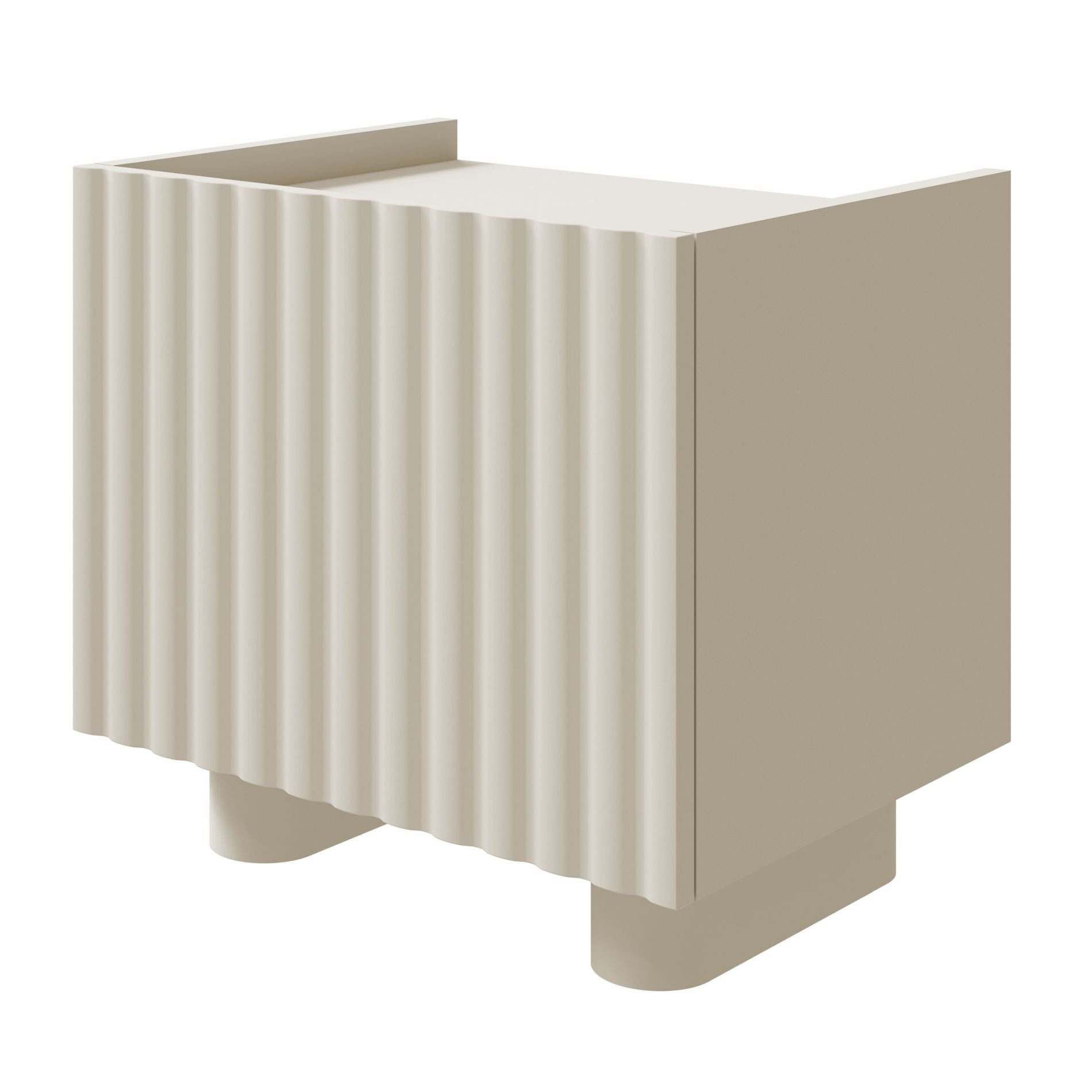 Selsey Nachttisch FIORRA, Nachttisch mit Rillenfront – stehend oder hängend günstig online kaufen