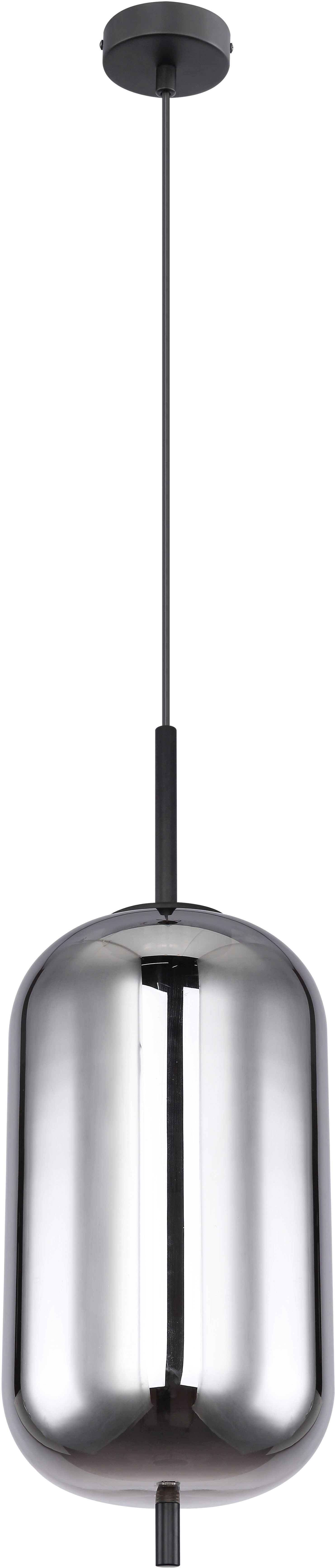 GLOBO LIGHTING Hängeleuchte BLACKY, ohne Leuchtmittel, Hängelampe/Pendelleuchte/Höhe kürzbar/Esstisch