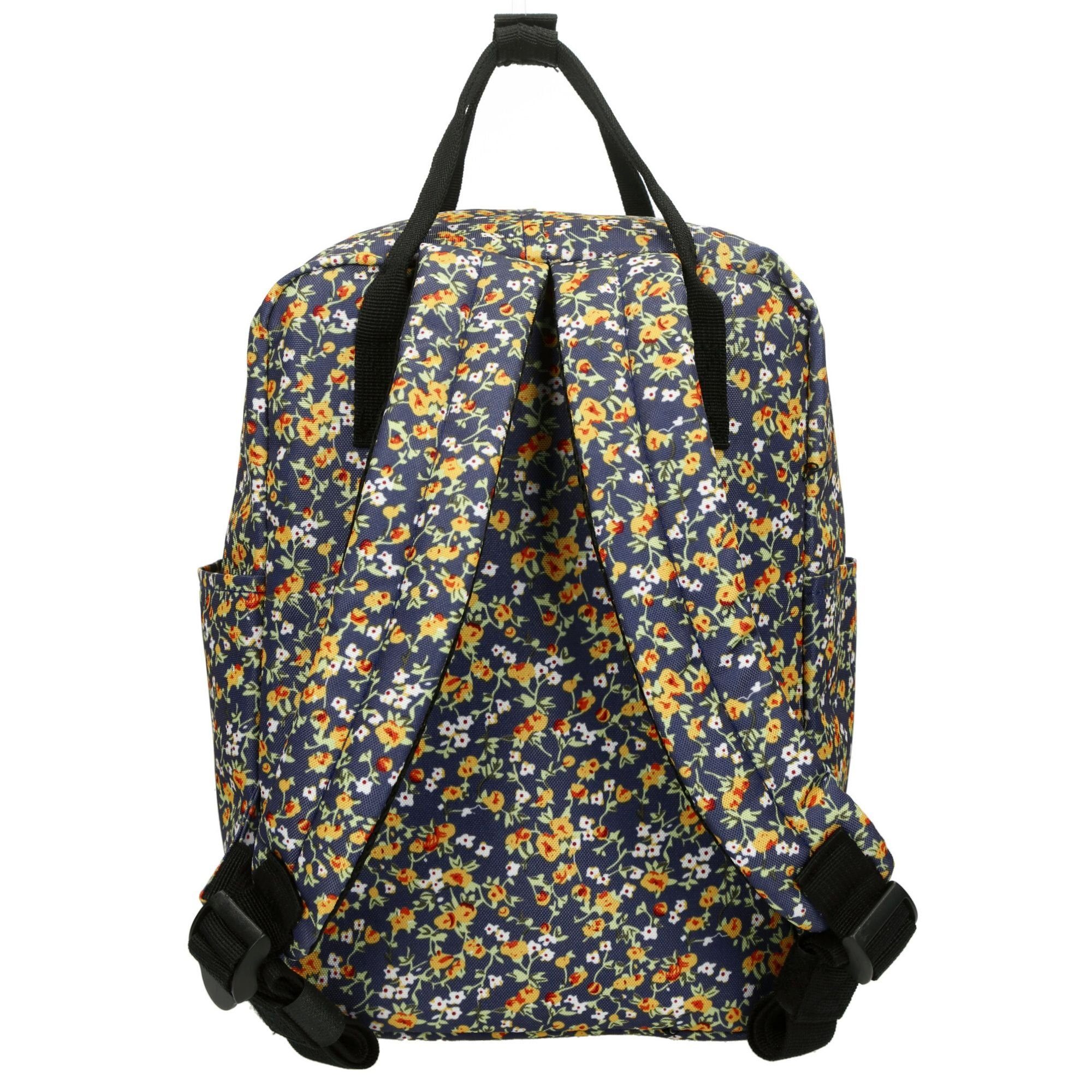 Christian Wippermann Umhängetasche Kleiner Damen Rucksack Tasch Cityrucksack (1-tlg), Fahrradrucksack Kurier Rollup Bag