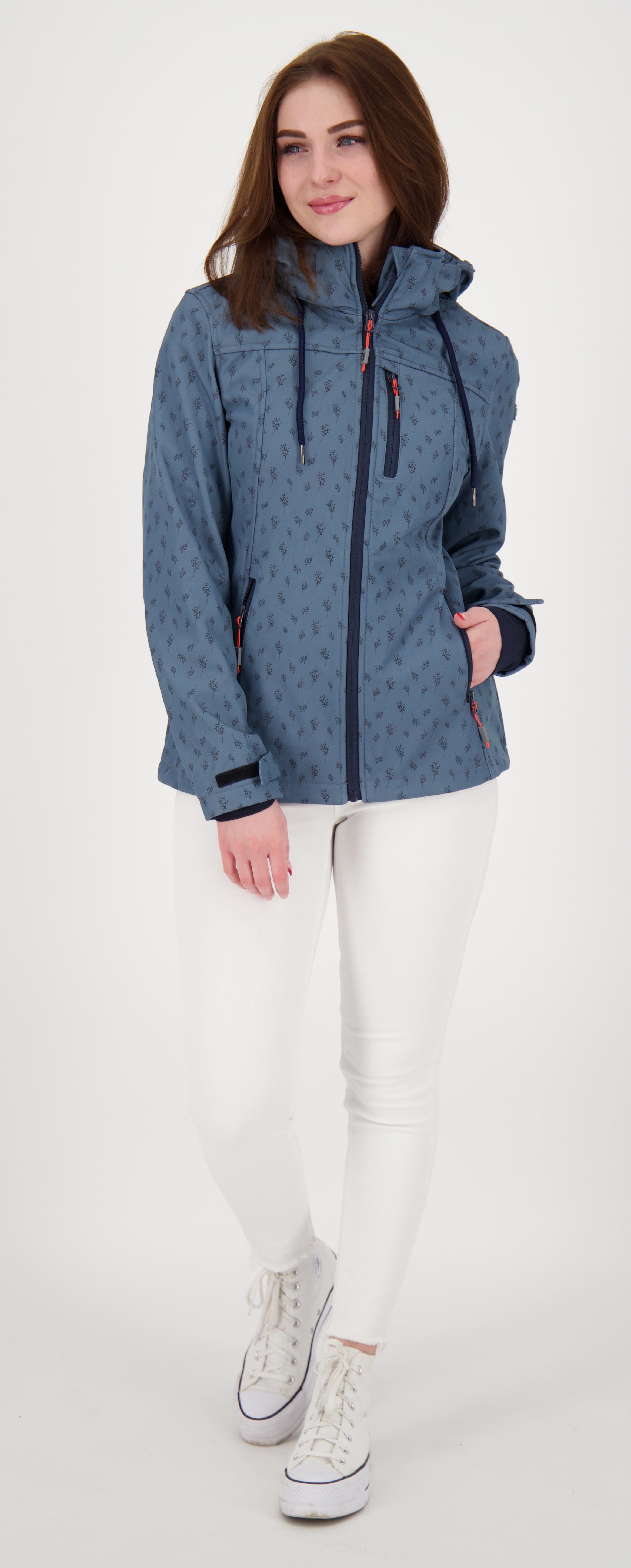 auch X DEPROC WOMEN erhältlich Großen in Kapuze, Größen Active abnehmbarer orion SHELBY CS mit blue Softshelljacke