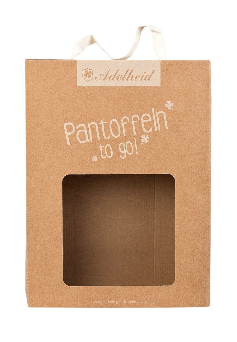 ADELHEID Allerbeste Oma Filzpantoffel Pantoffel
