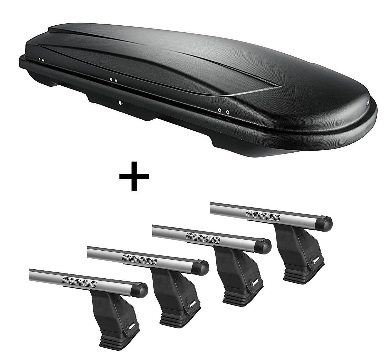 VDP Dachbox, (Passend für für VW Volkswagen T6 Transporter ab 2015 Aluminium)