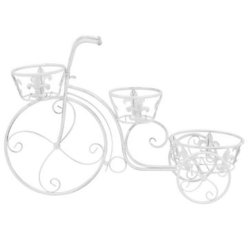 DOTMALL Gartenpflege-Set Blumentreppe Fahrradform Vintage-Stil Metall