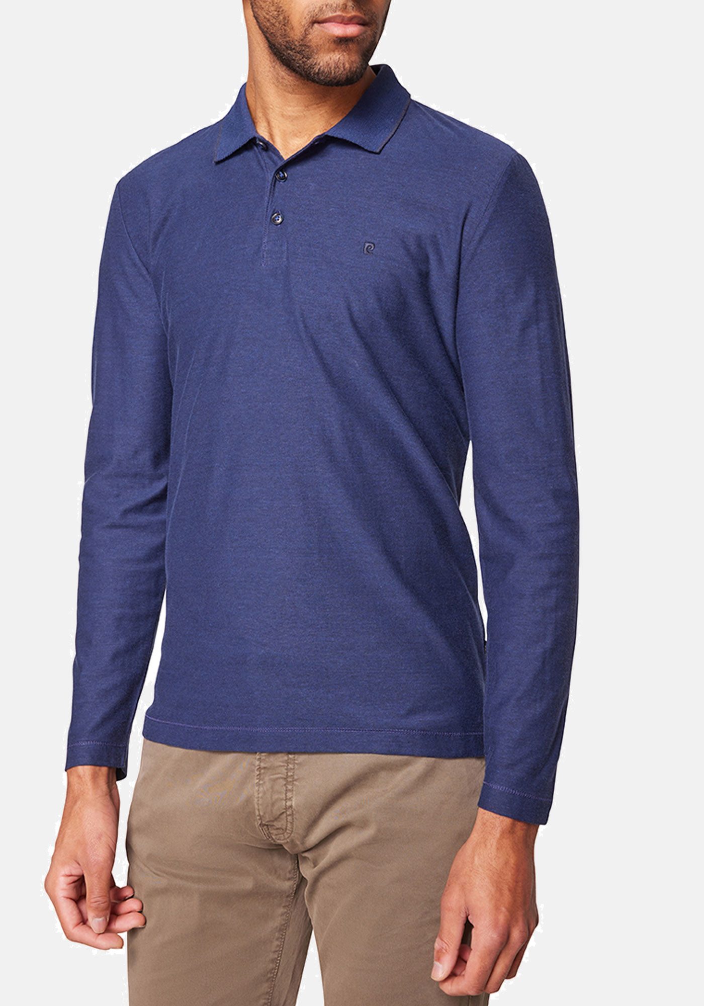 Pierre Cardin Langarm-Poloshirt PoloKN 1/1 traumhaft günstig online kaufen