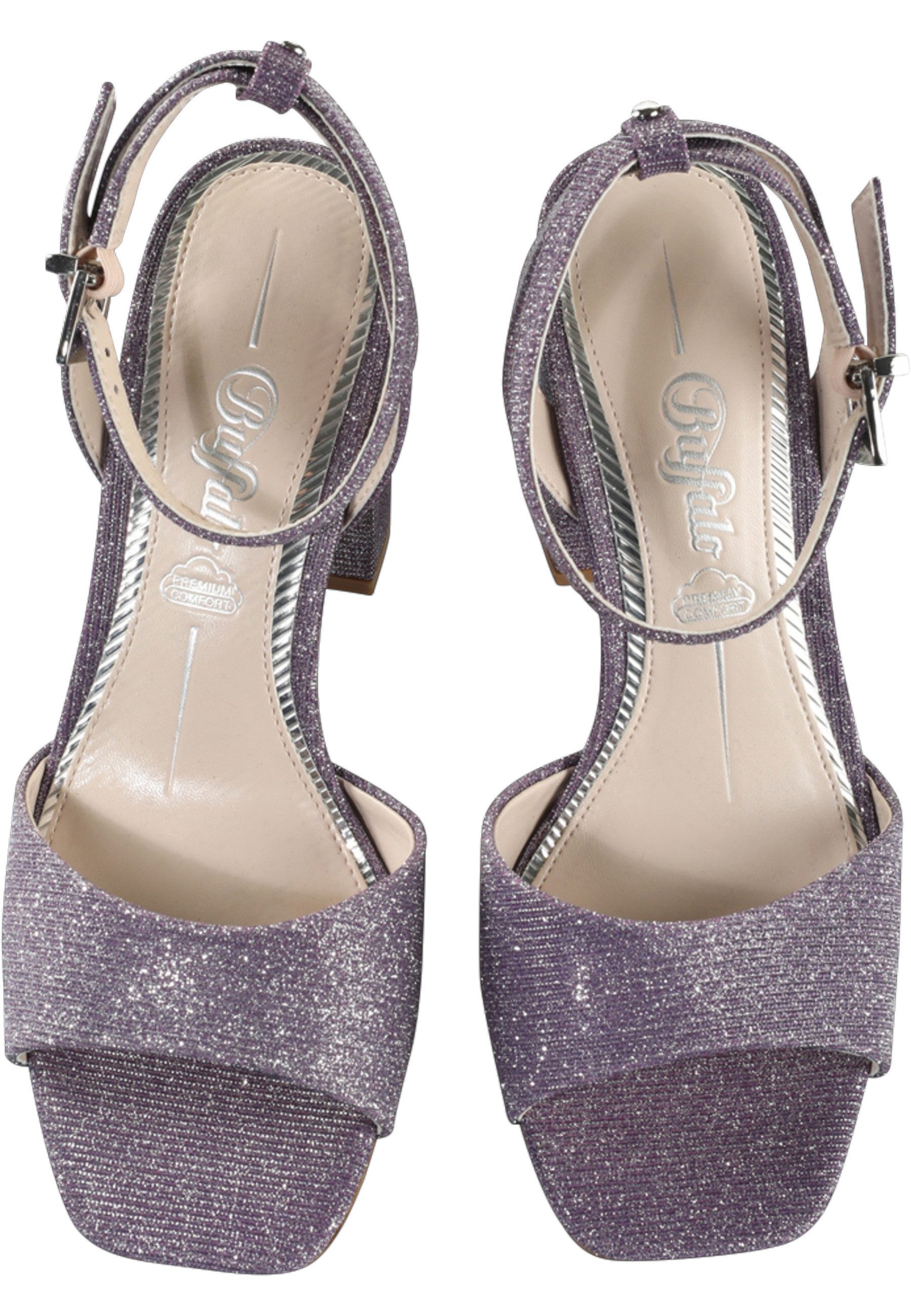 Buffalo Buffalo Buffalo Charlotte Neat - Vegan Glitter High-Heel-Pumps