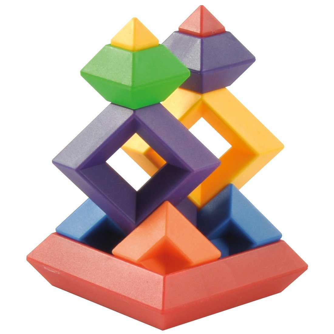 EDUPLAY Lernspielzeug Pyramidenbausatz