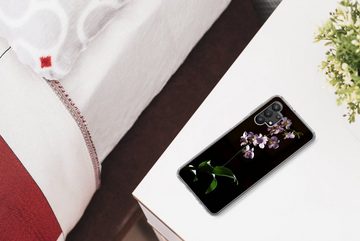 MuchoWow Handyhülle Orchidee - Blume - Rosa, Handyhülle Samsung Galaxy A32 5G, Smartphone-Bumper, Print, Handy