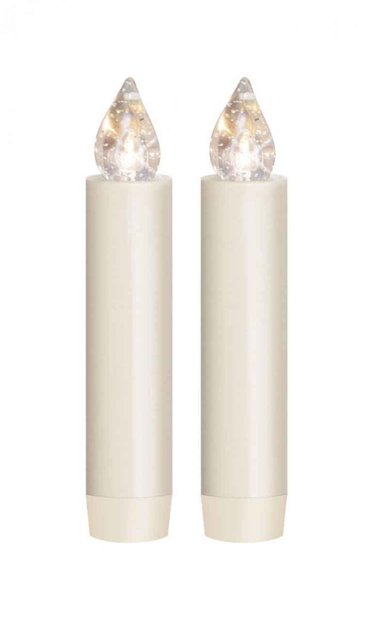 Schenk Holzkunst LED-Kerze LUMIX Classic Mini SL 2 LED Kerzen