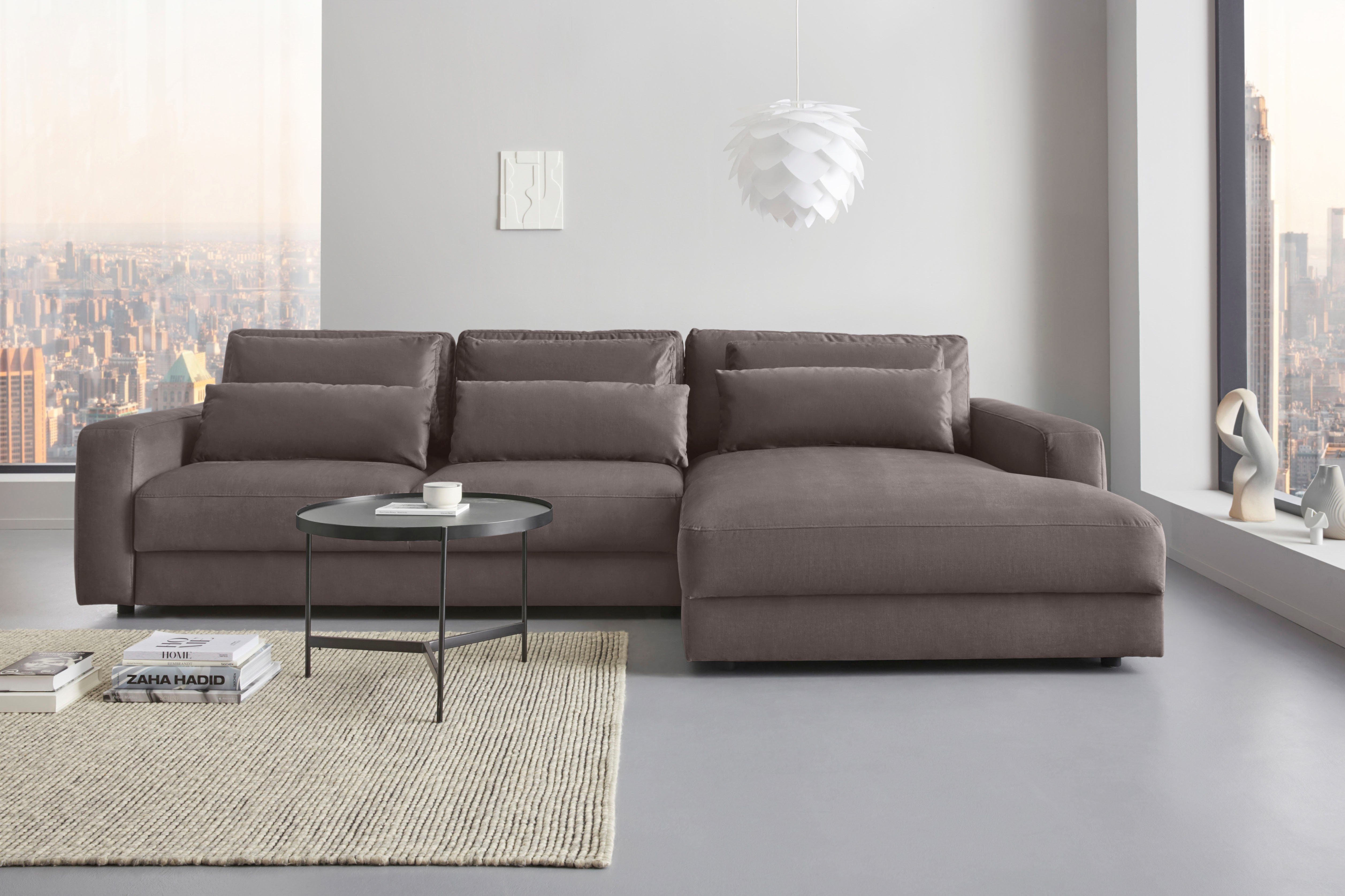 PLACES OF STYLE Ecksofa "Bloomfield, bequem und elegant, OTTOs Choice, Brei günstig online kaufen