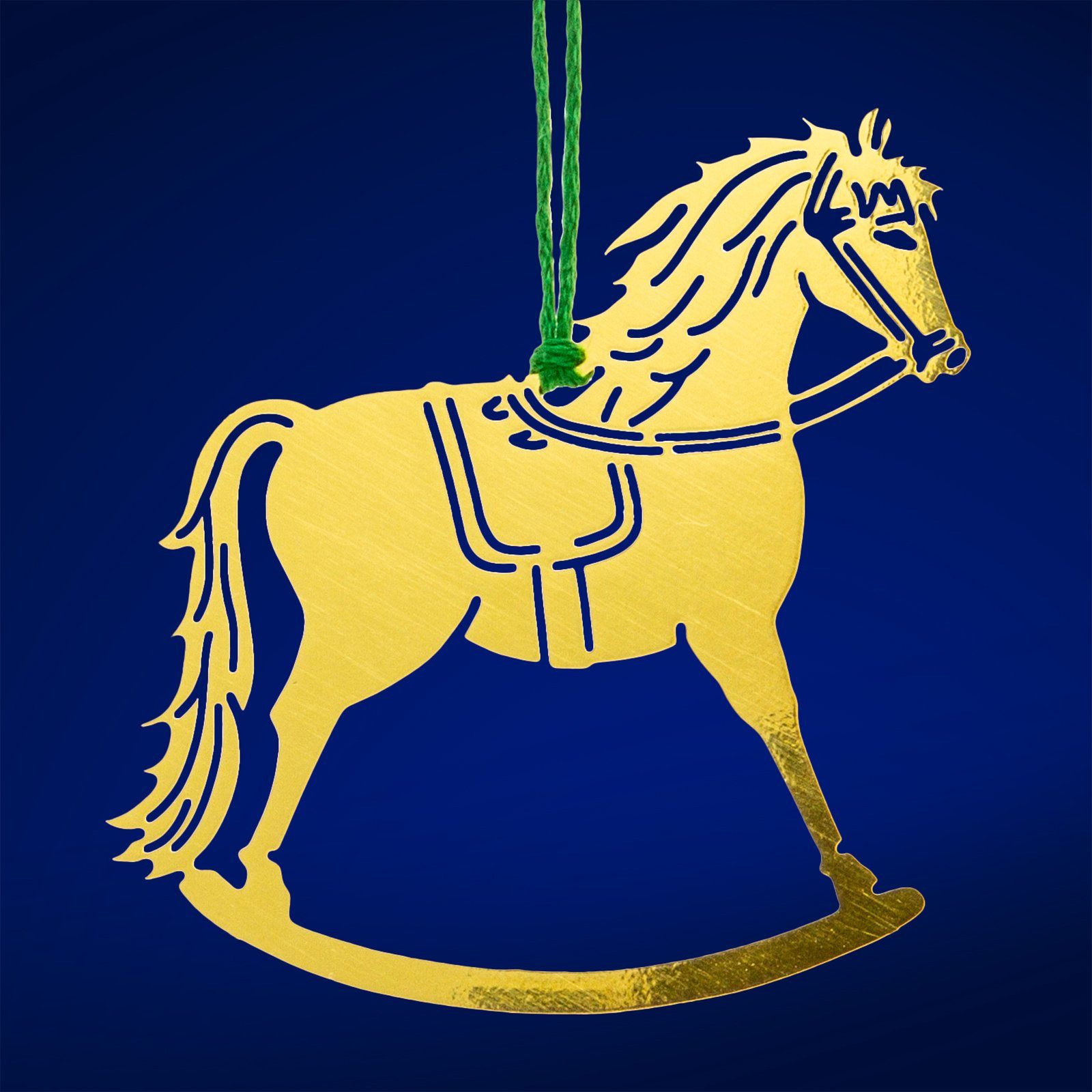 Christbaumschmuck BS-MS Traditionelle Weihnachtsbaum Anhänger aus Messing - 28 Modelle wählbar