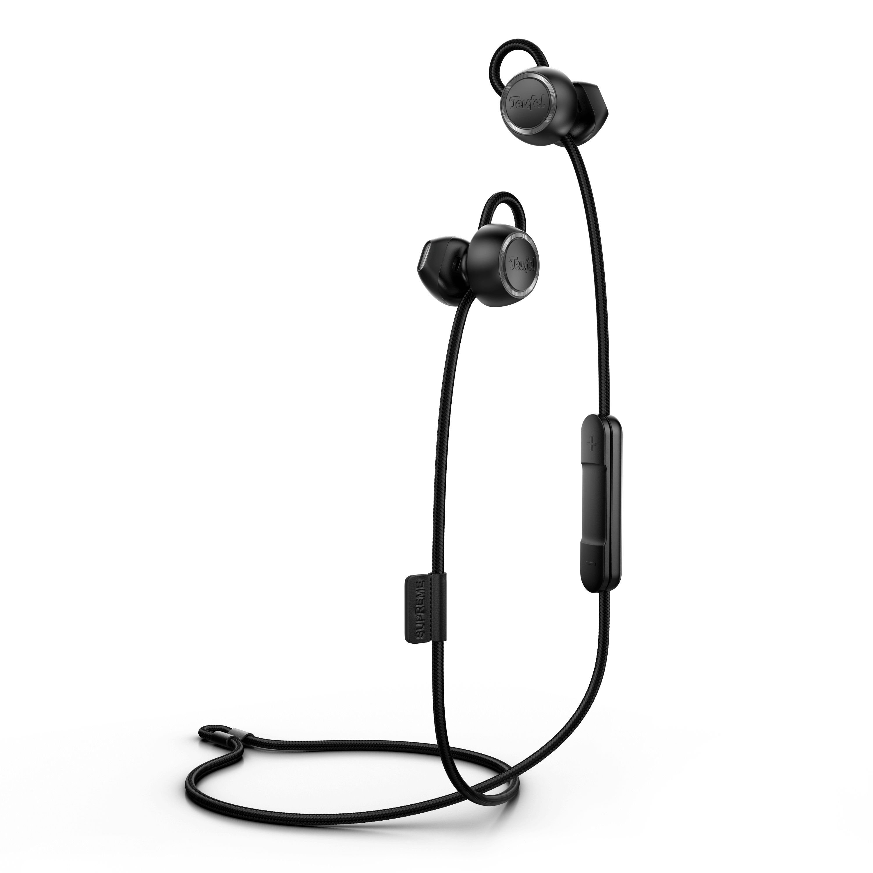 Teufel SUPREME IN Bluetooth-Kopfhörer (Freisprecheinrichtung mit Qualcomm, EQ, ShareMe- und weitere Einstellungen über die Teufel Headphones App möglich) Night Black