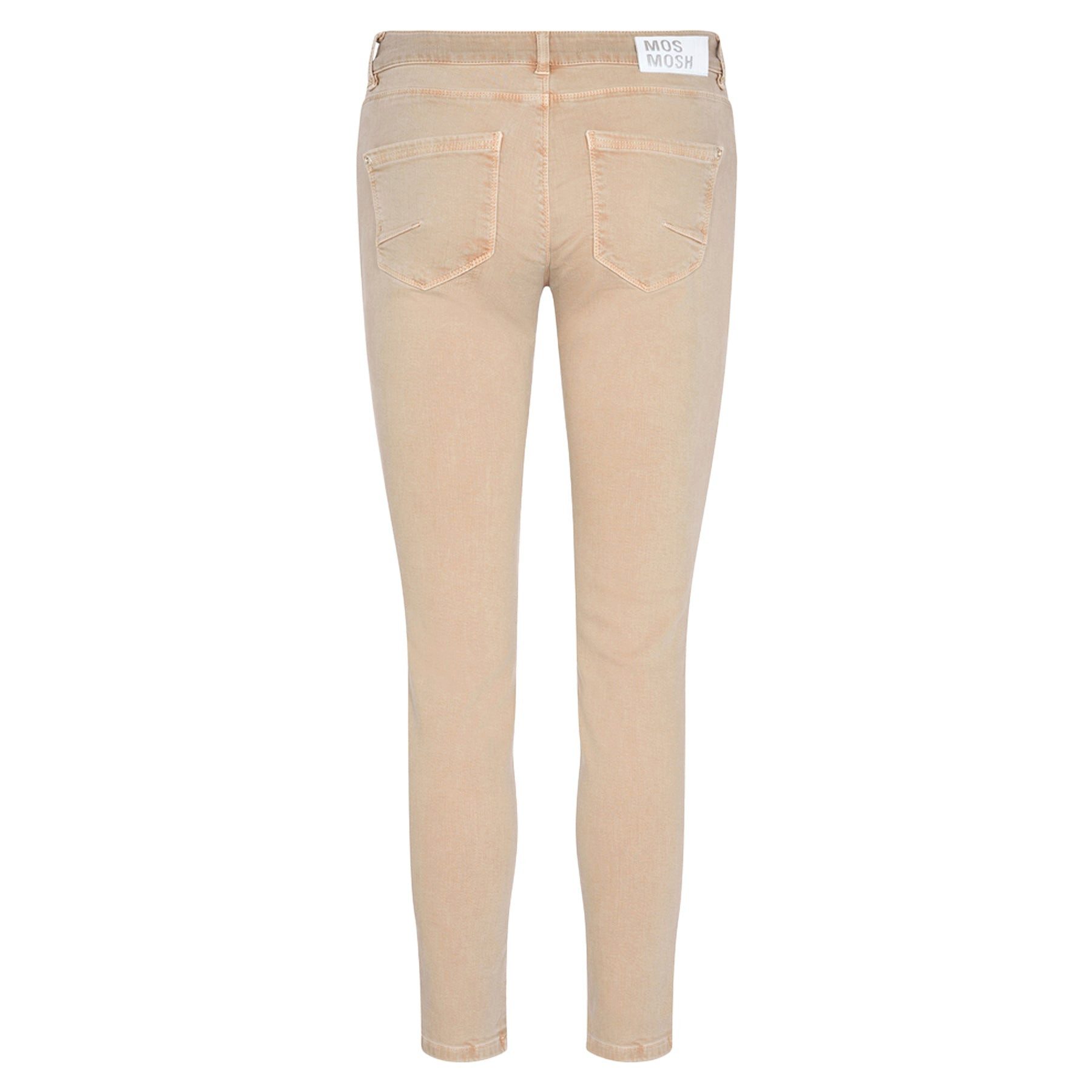 Mos Mosh 5-Pocket-Jeans MOS MOSH Jeans SUMNER COLOUR mit Lyocell - Braun