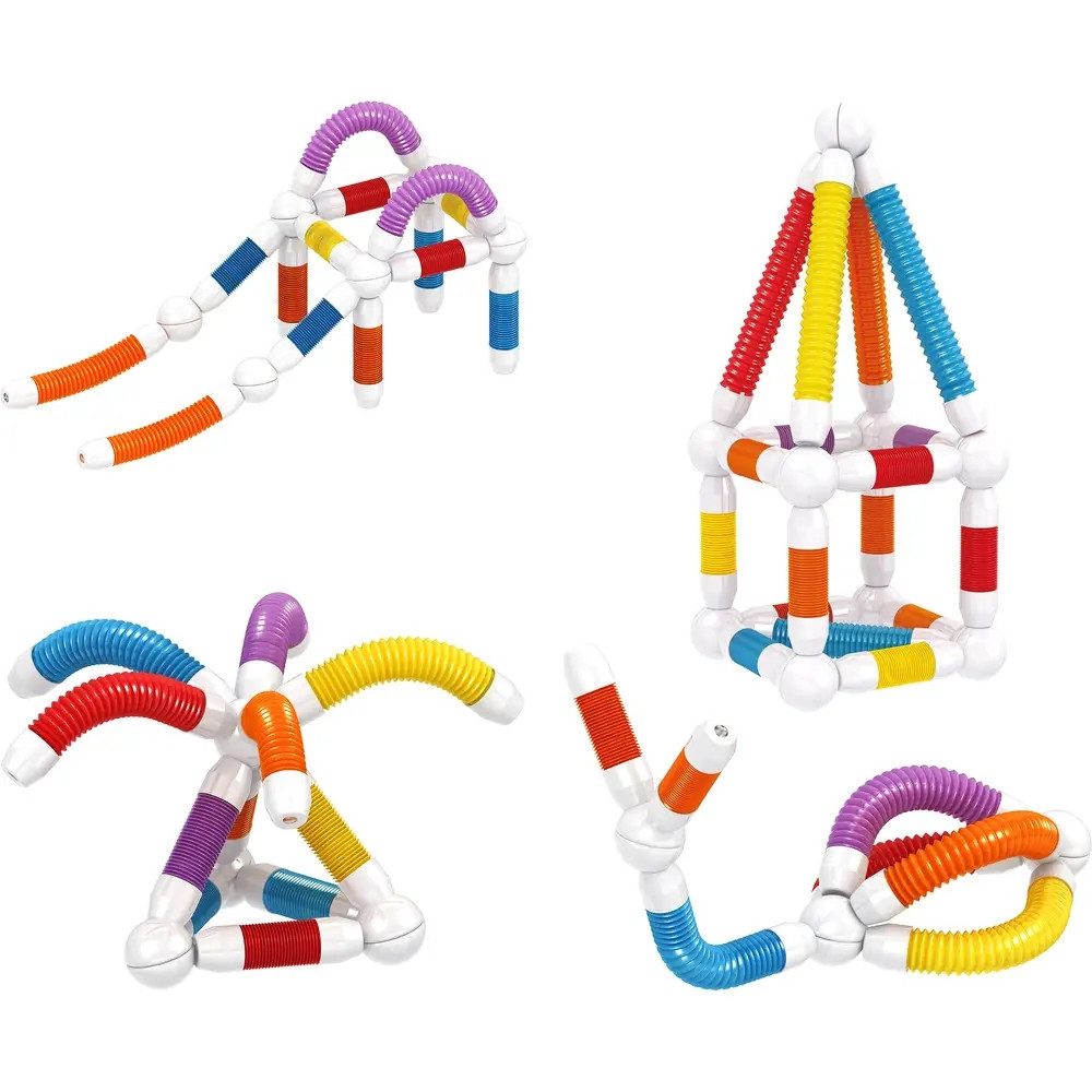 Vedes Creathek Magnet - Flexistäbe, 26 - teilig Konstruktions-Spielset