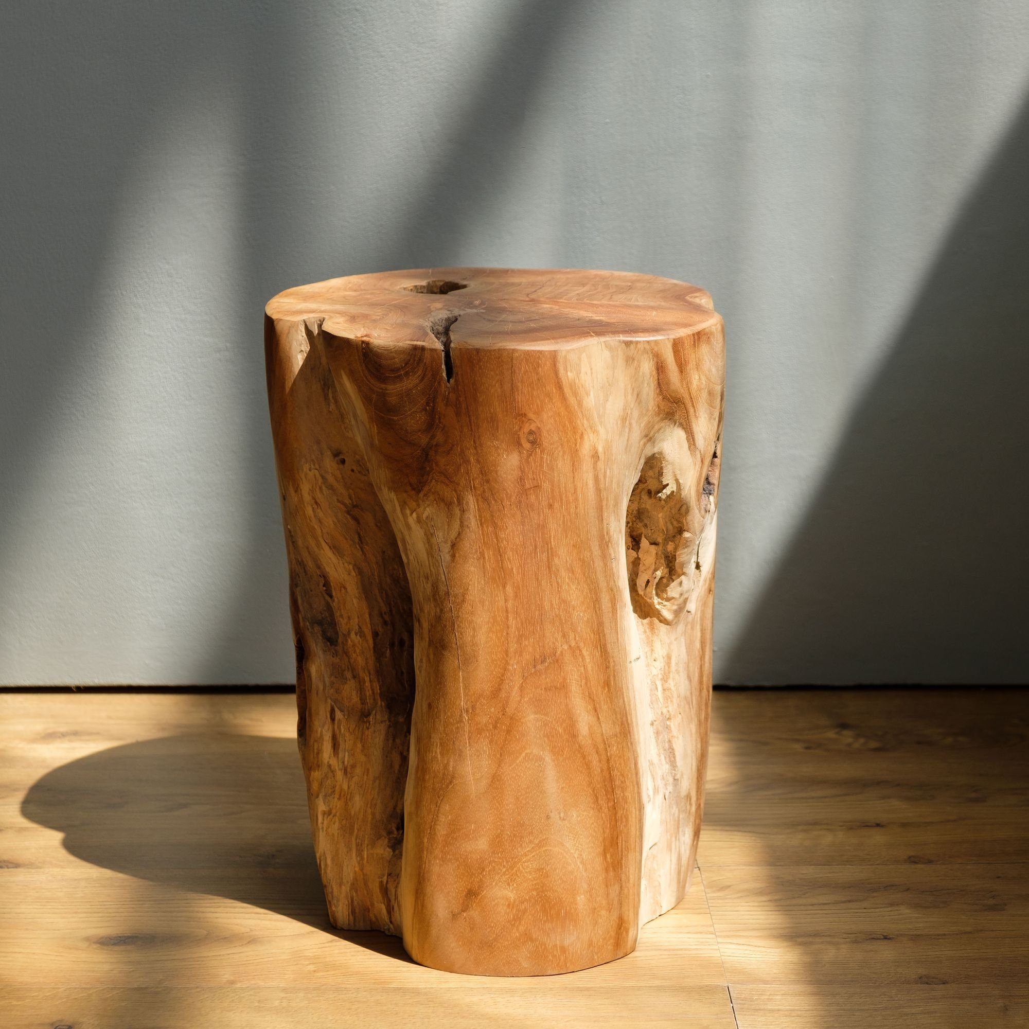 wohnfreuden Hocker Teakholz Hocker Elefantenfuß 40 günstig online kaufen