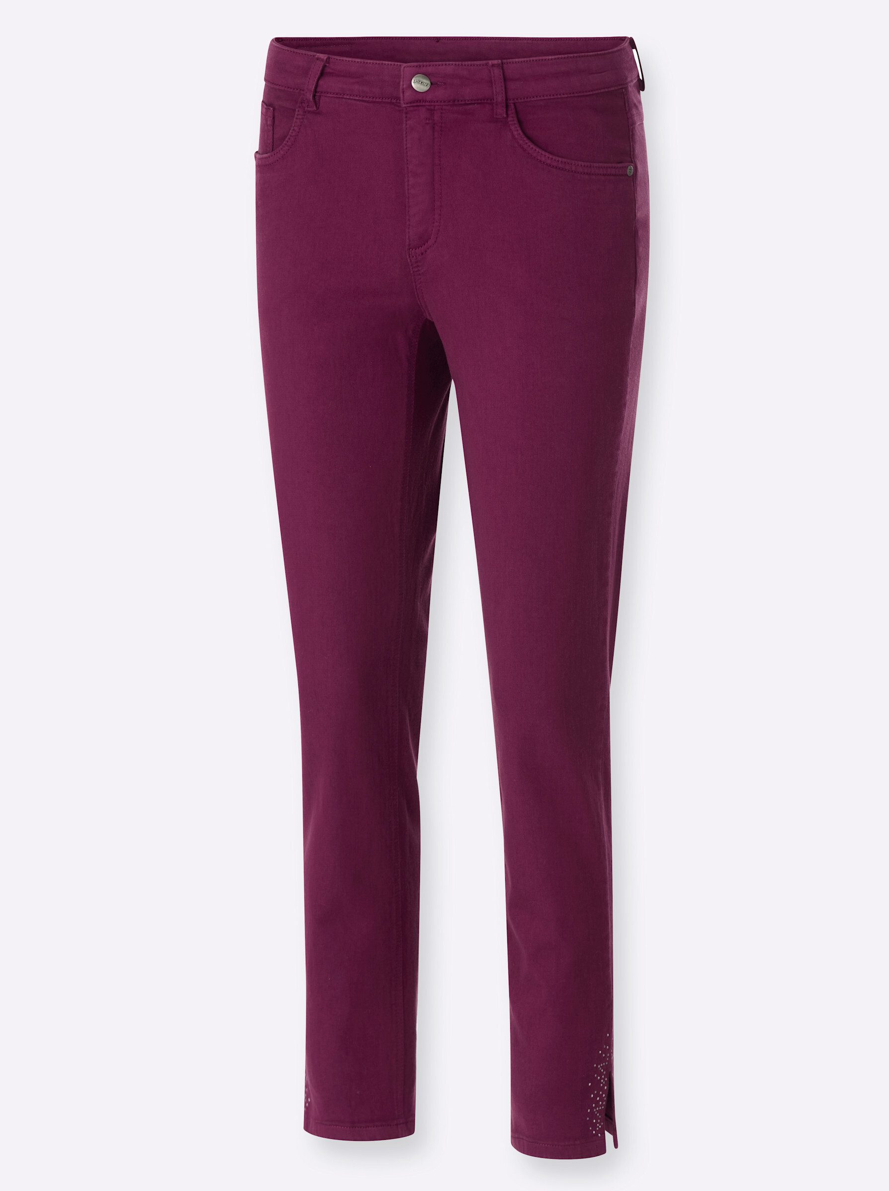 ascari Bequeme Jeans Edel-Jeans leicht vertieft