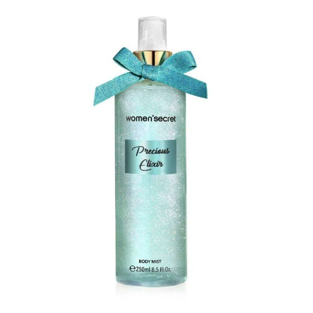 Women Secret Körperspray Precious Elixir - tÄlový závoj se tÅpytkami - Volume: 250 ml