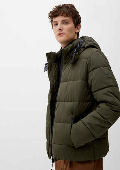 s.Oliver Outdoorjacke Steppjacke mit abnehmbarer Kapuze