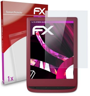 atFoliX Schutzfolie Panzerglasfolie für PocketBook Touch Lux 5, Ultradünn und superhart