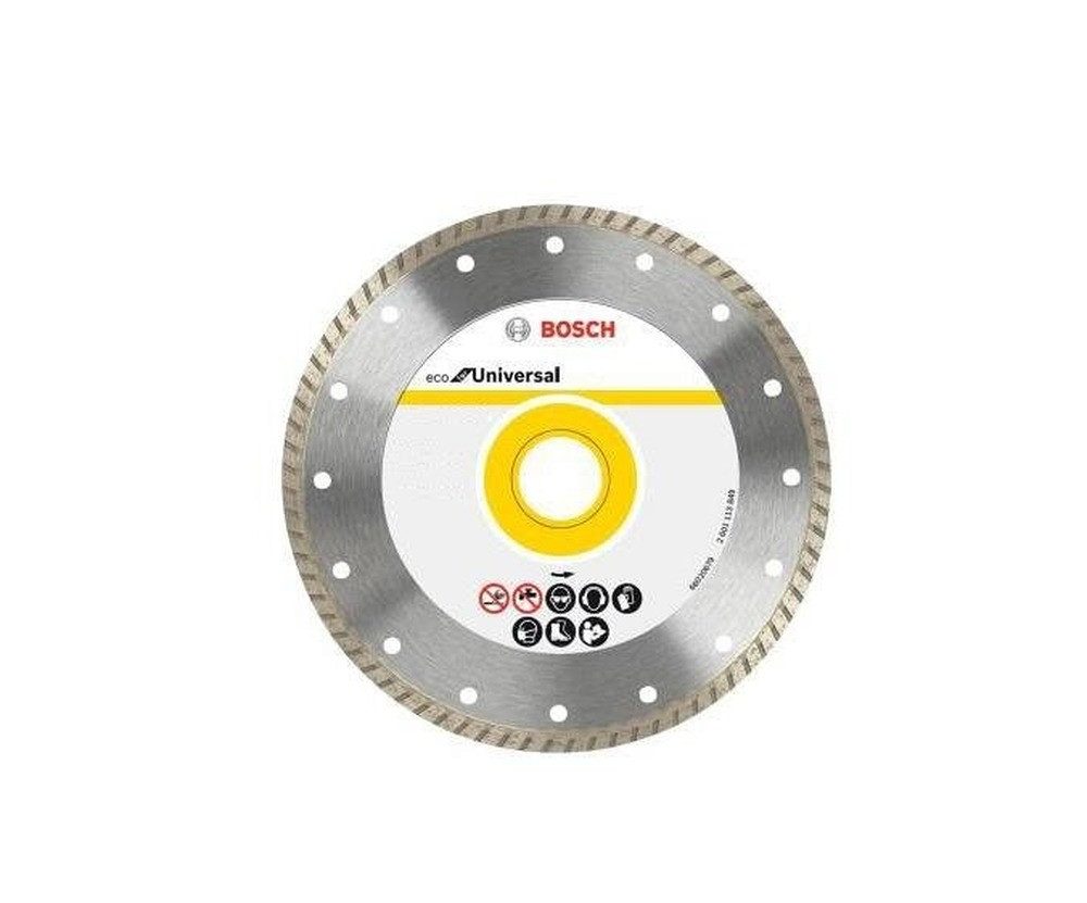 BOSCH Diamanttrennscheibe Bosch DIAMANTKLINGE* 230 mm TURBO ECO UNIV