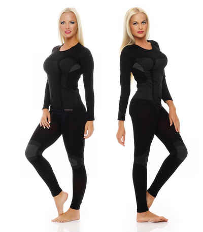 Cocain underwear Funktionsunterhemd »Skiunterwäsche für Damen - 2 Hemden oder 2 Hosen oder als 1 Set« (2 Stück), hochfunktionelle Membrantechnologie