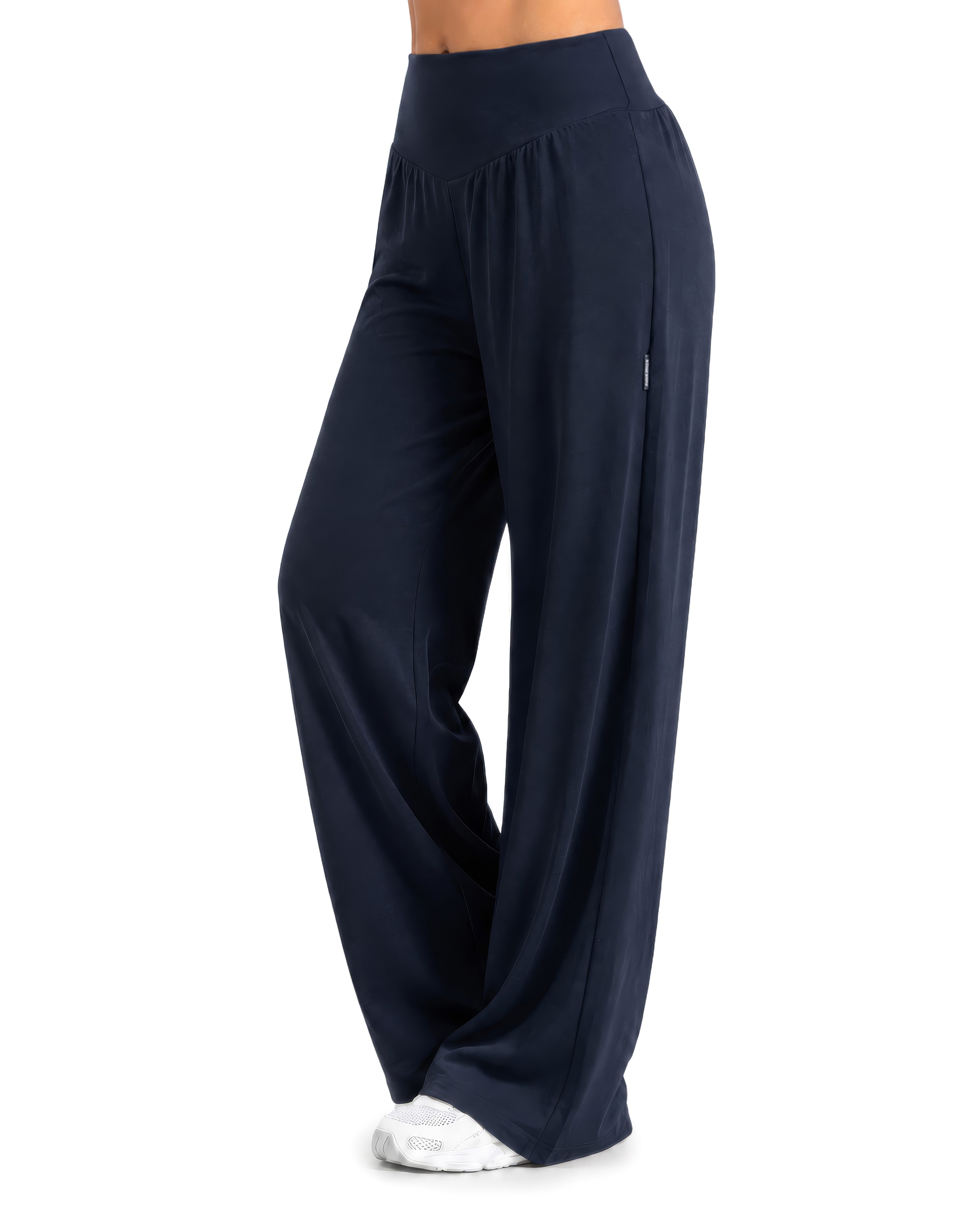 Smilodox Jogginghose Jorina, Sporthose, Wide Leg, High Waist, für Gym & Freizeit weites Bein, Loose Fit, Stretch, für Fitness & Streetwear