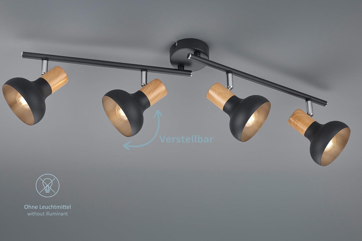 lightling Deckenleuchte Larissa, ohne Leuchtmittel, Wand- günstig online kaufen