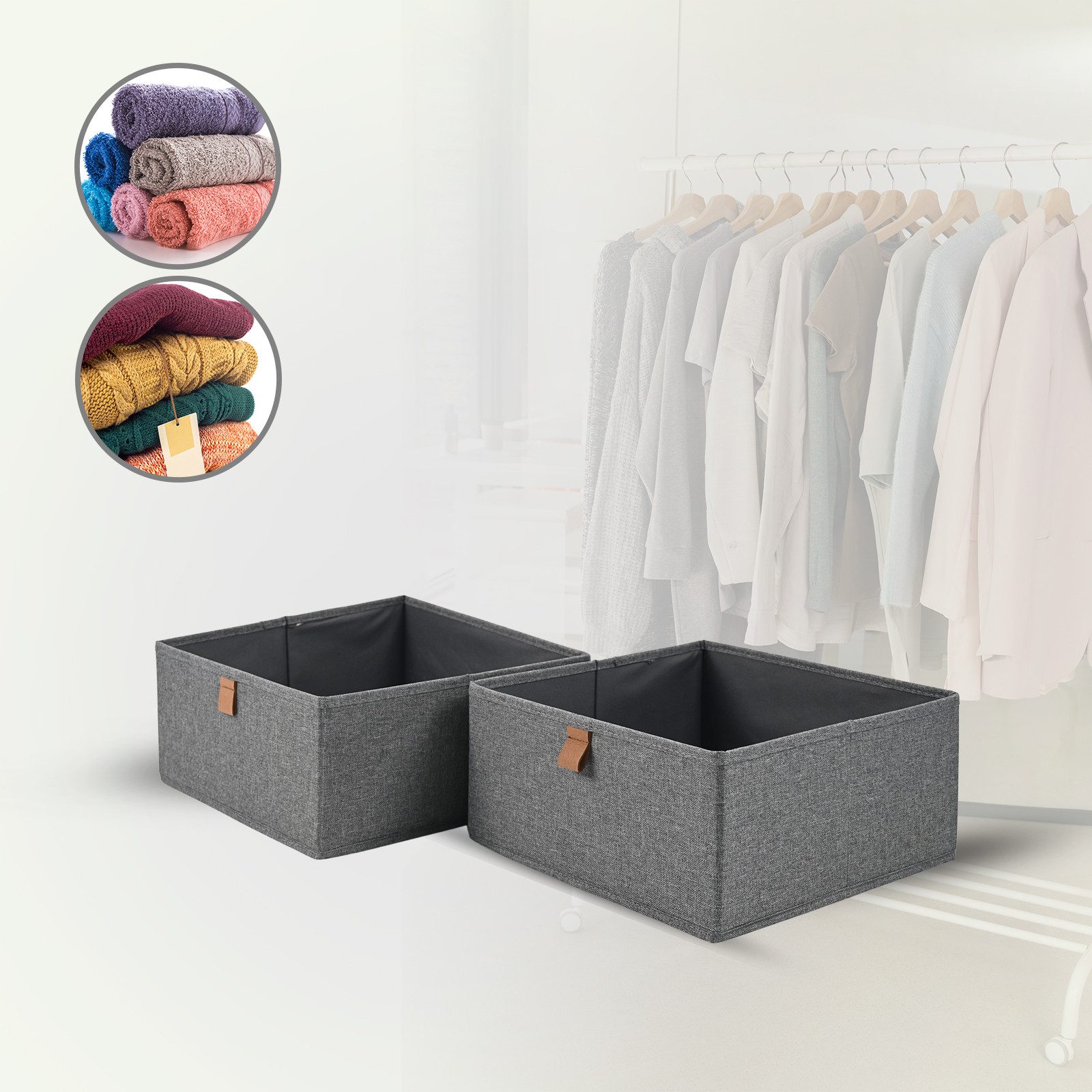 hausleben Aufbewahrungsbox Aufbewahrungsbox mit Deckel - günstig online kaufen