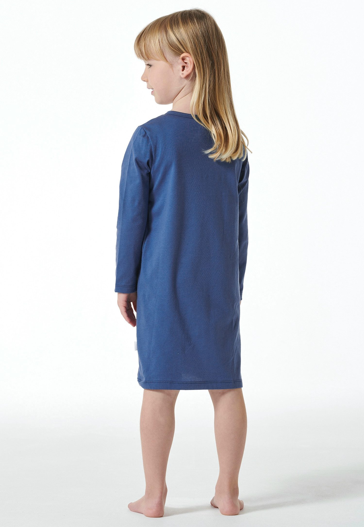 Schiesser Nachthemd Girls World mit niedlichem Motiv auf der Brust