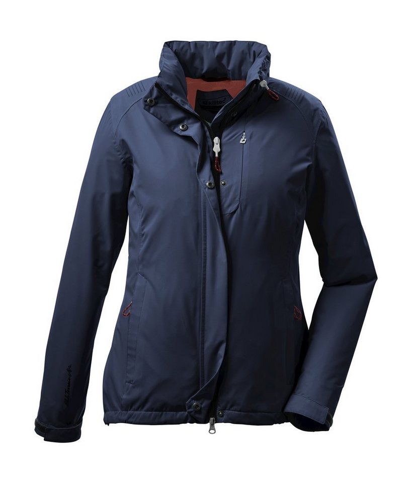 Killtec Outdoorjacke KOS 25 WMN JCKT, 10.000 mm Wassersäule, verschweißte  Nähte, 100% wasserdicht