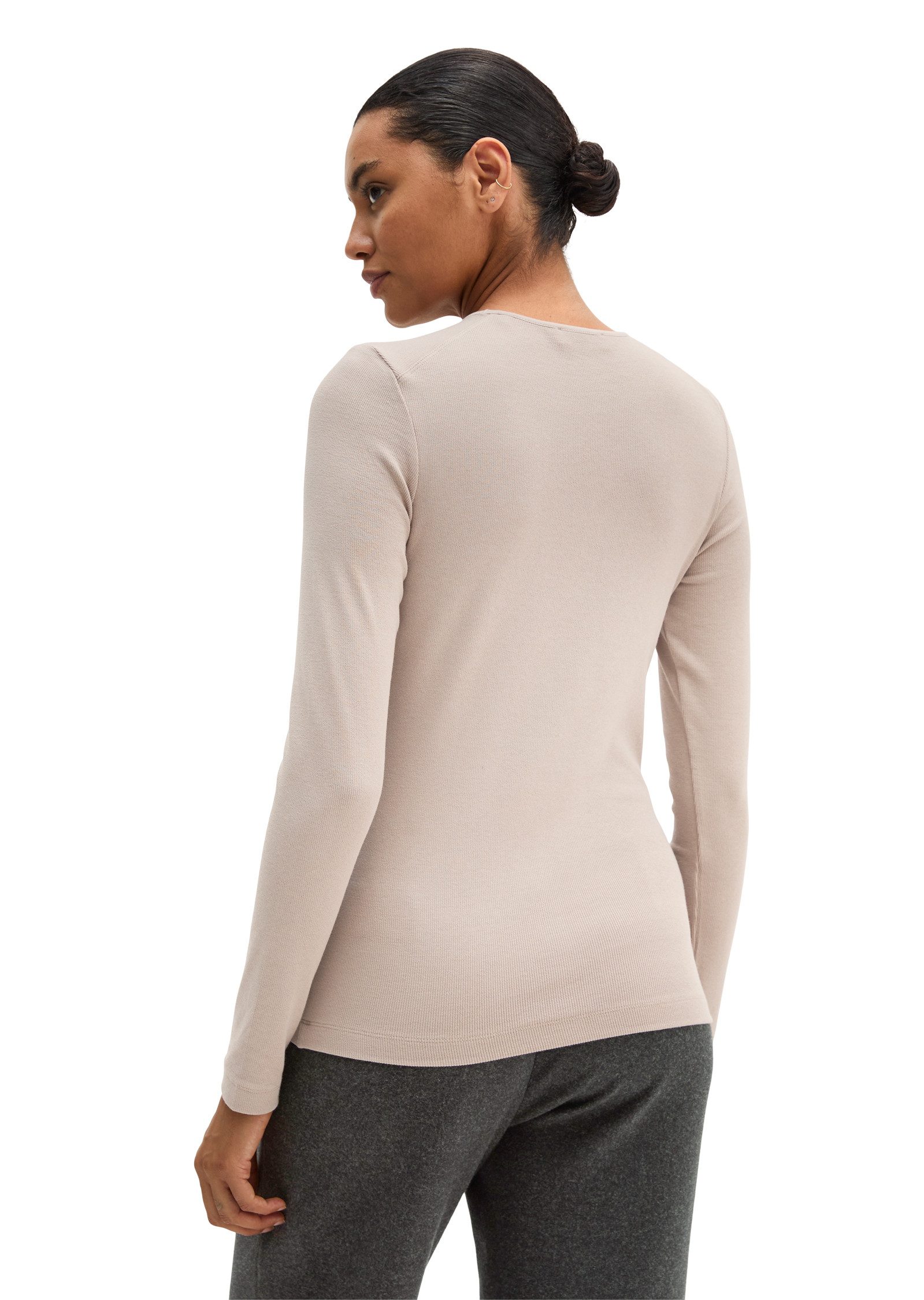 Marc O'Polo Langarmshirt aus TENCEL™ Modal-Baumwolle-Mix – Bild 3 von 5