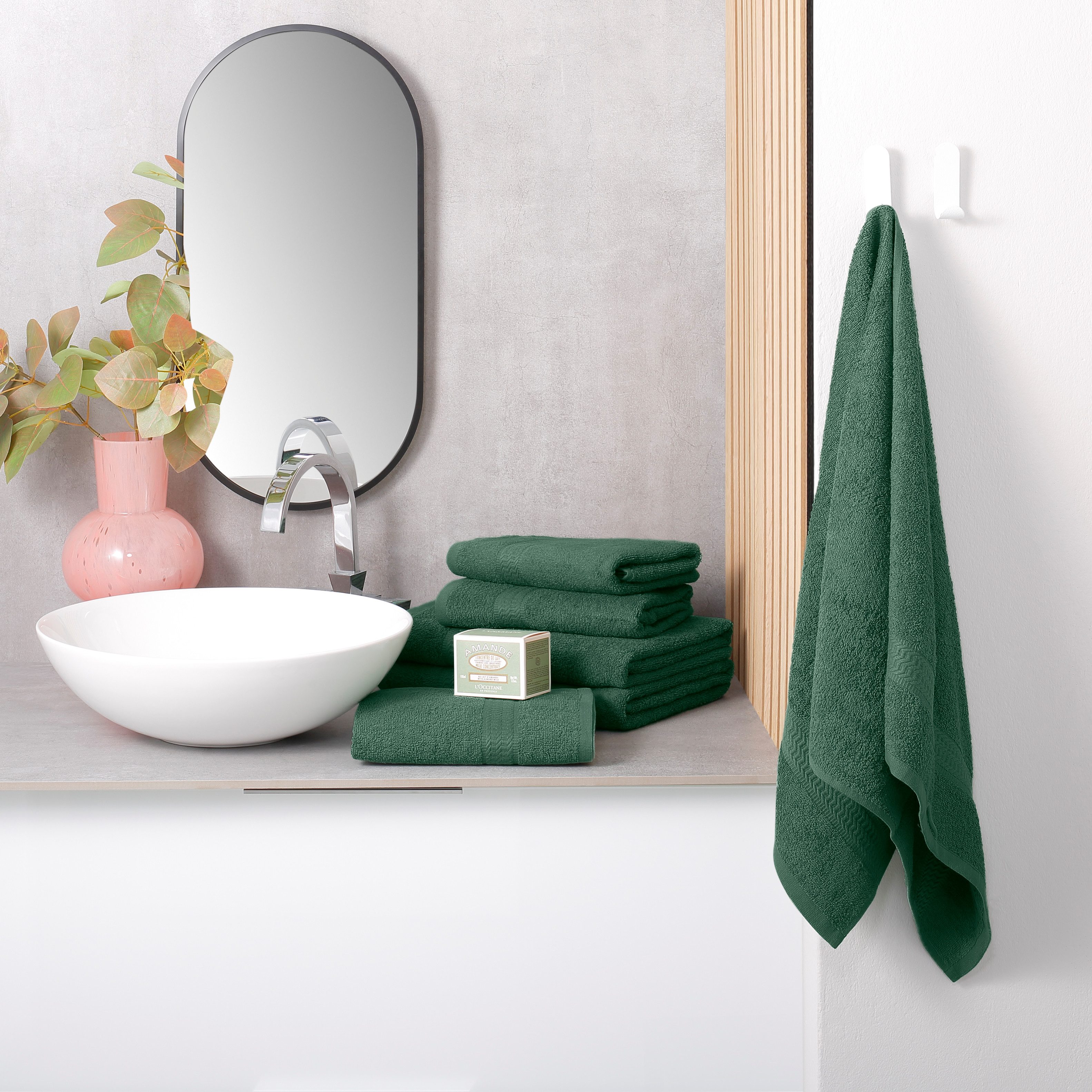 my home Handtuch Set Juna, 6-tlg., 2 Duschtücher (70x140) 4 Handtücher (50x günstig online kaufen