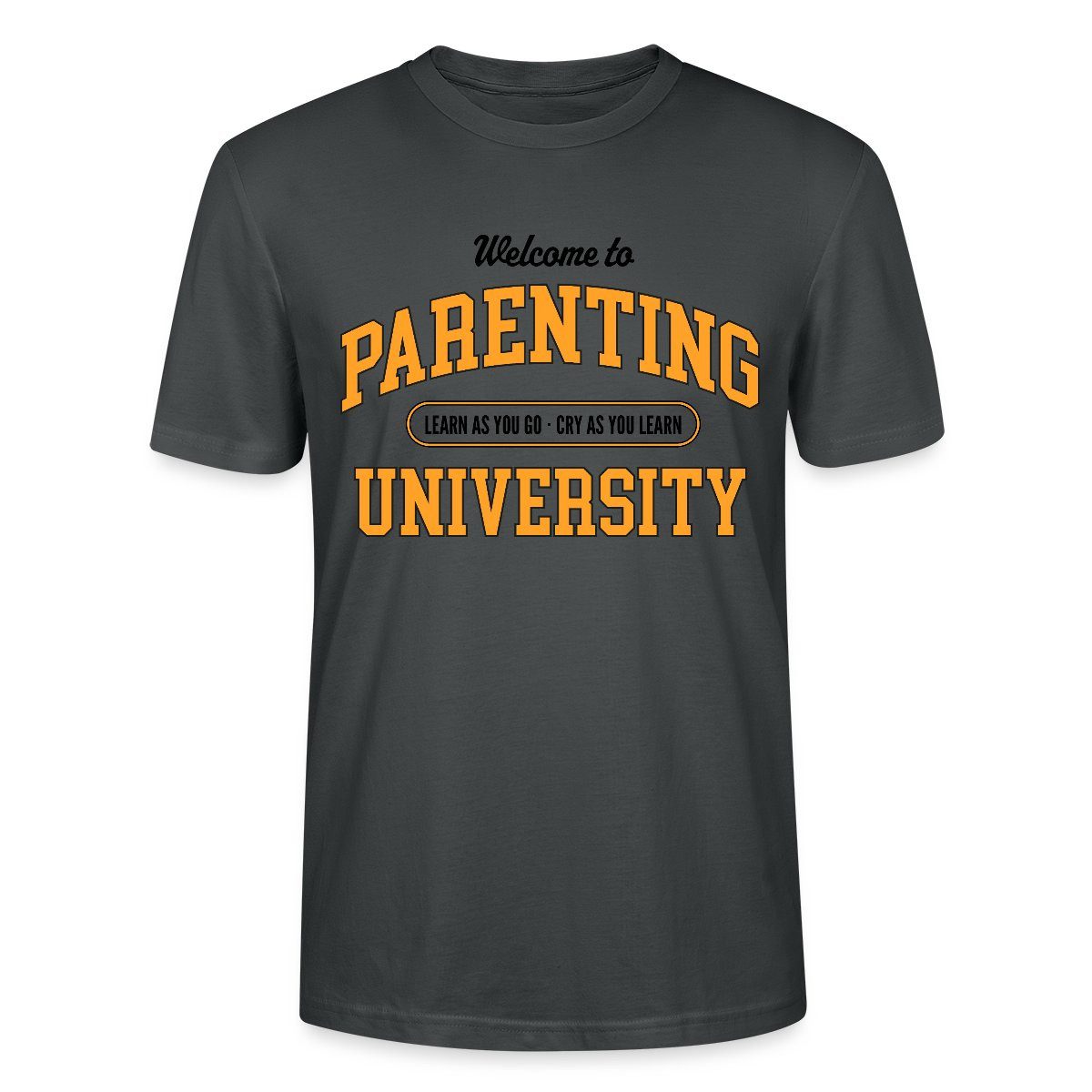 T-Shirt Parenting University Lustiges Eltern Humor Motiv Unisex Bio T-Shirt