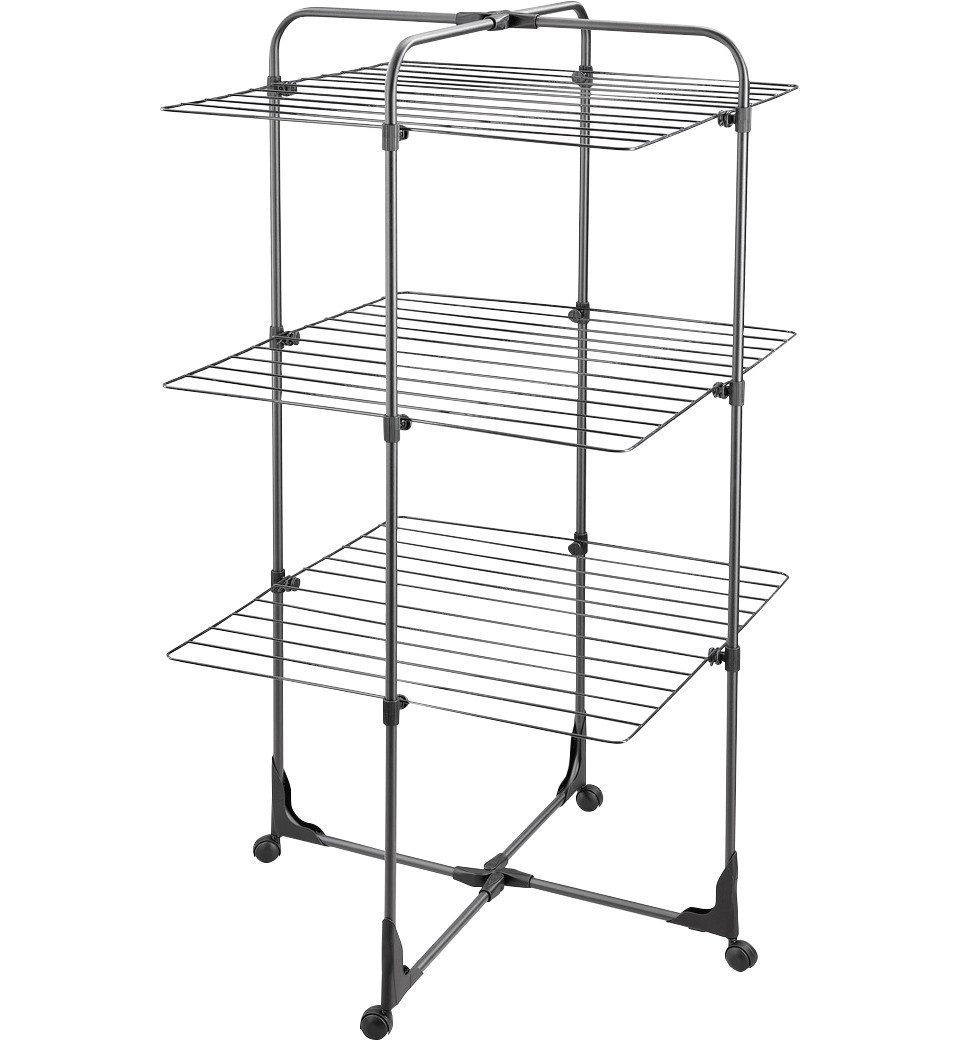 Leifheit Flügelwäschetrockner Leifheit Wäscheständer Classic Tower 270 Black