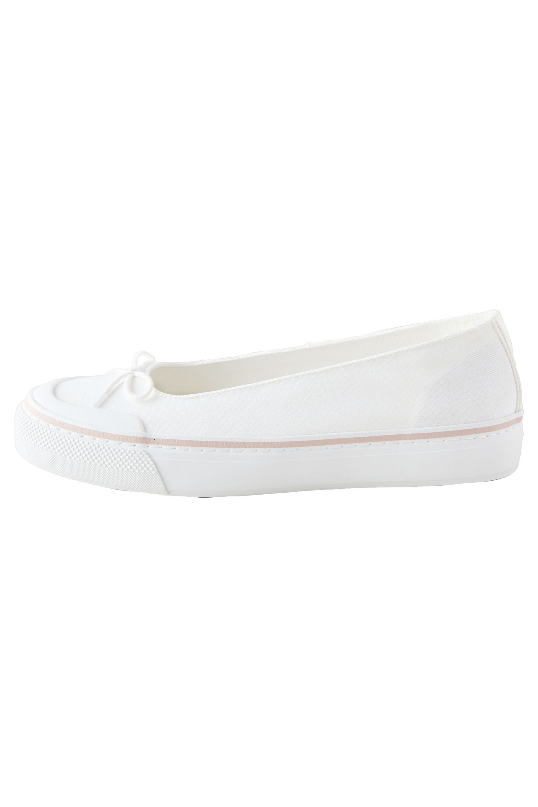 Next Forever Comfort® flache Canvas-Ballerinas Ballerina