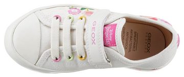 Geox JR CIAK GIRL Sneaker mit Disney Print, Freizeitschuh, Halbschuh, Schnürschuh