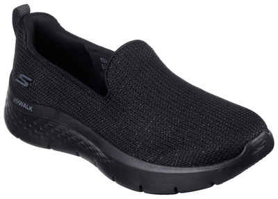 Skechers GO WALK FLEX- Slip-On Sneaker Schlupfschuh, Slipper, Freizeitschuh mit Logo an der Ferse