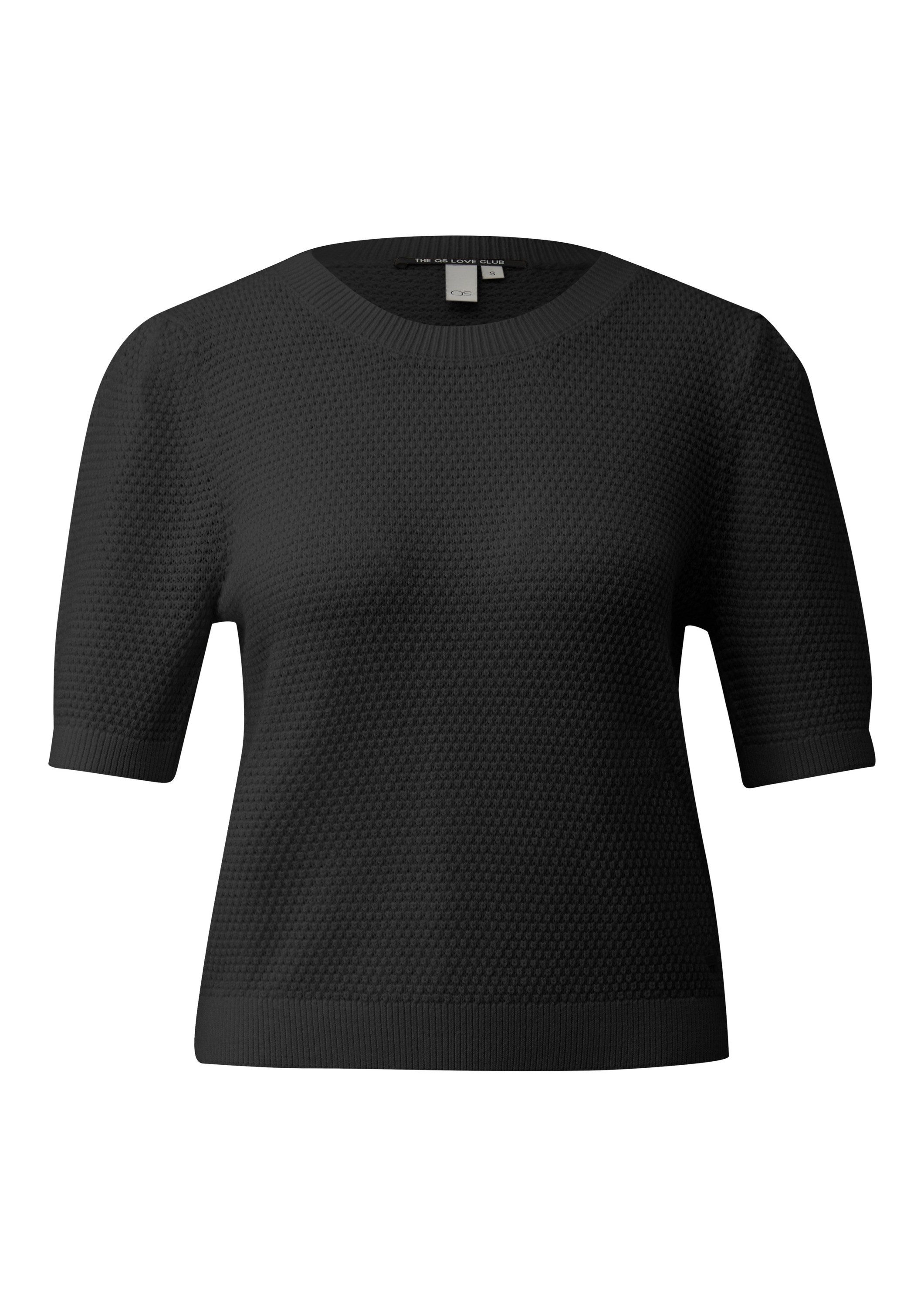 Kurzarmpullover Strickpullover