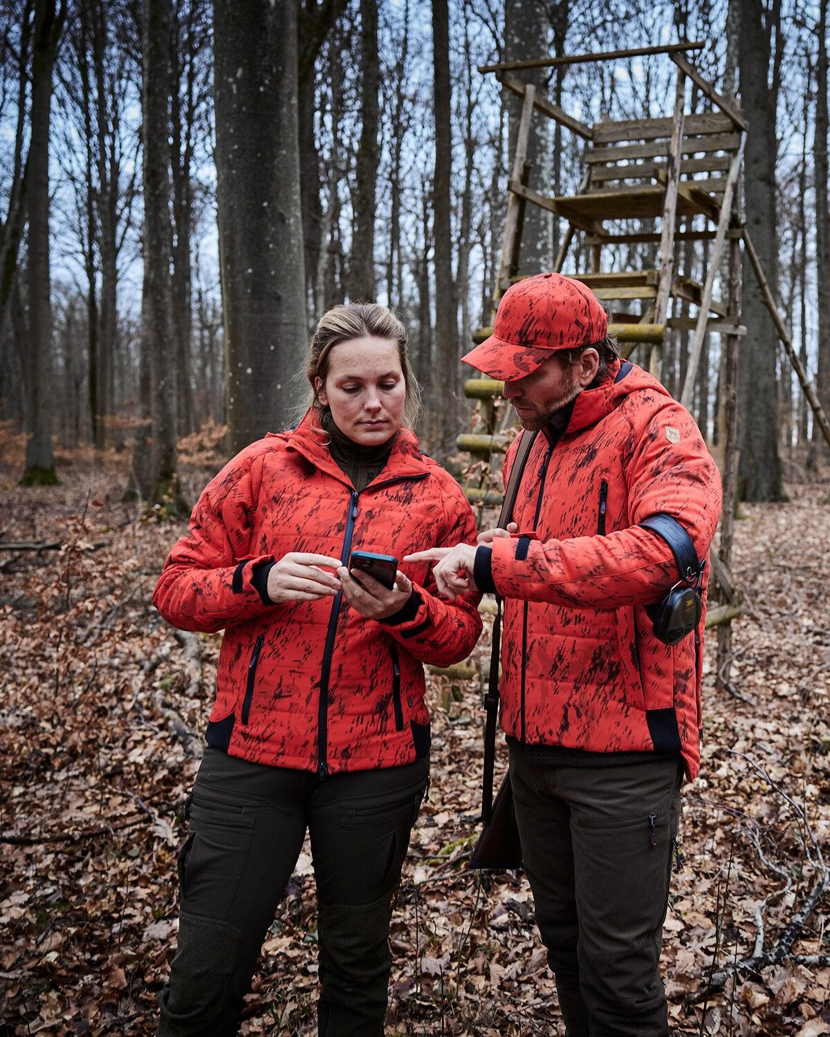 Parforce Winterjacke Damen Winterjacke Ultimate® Signalcamo Wasserdicht