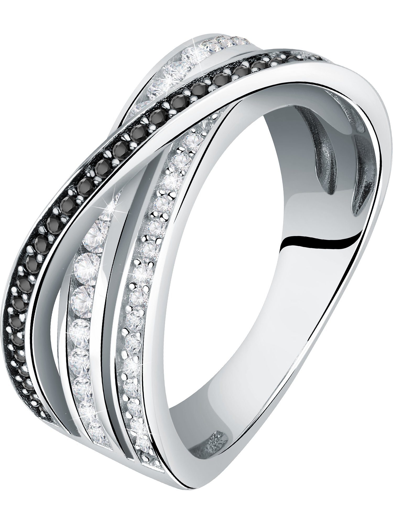 CHRIST Silberring CHRIST Damen-Ring 925er Silber, recycelt Zirkonia, Zirkon günstig online kaufen